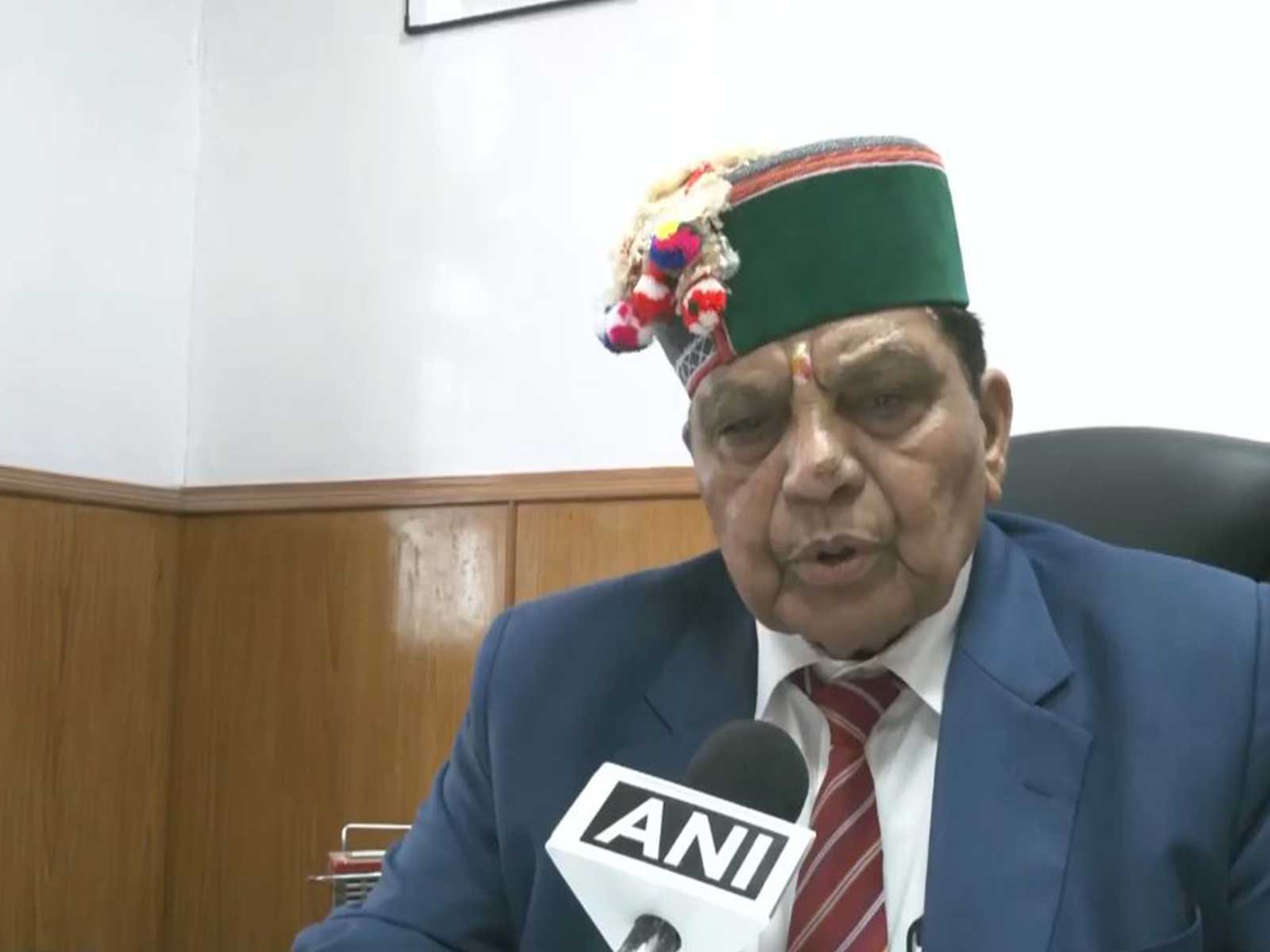 Himachal Pradesh Health Minister Colonel (Retd) Dhaniram Shandil (Photo/ANI)