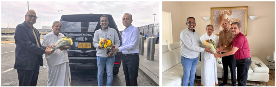 Renowned Yoga Guru Padma Shri Recipient Dr. H. R. Nagendra Arrives In New York