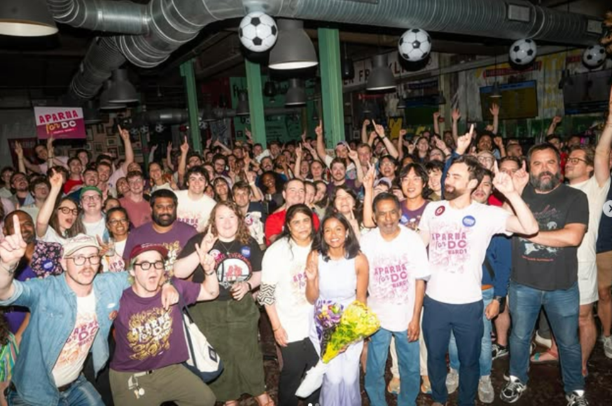 Another Indian American Democratic Socialist, Aparna Raj, Wins D.C. Democratic Primary for Ward 1