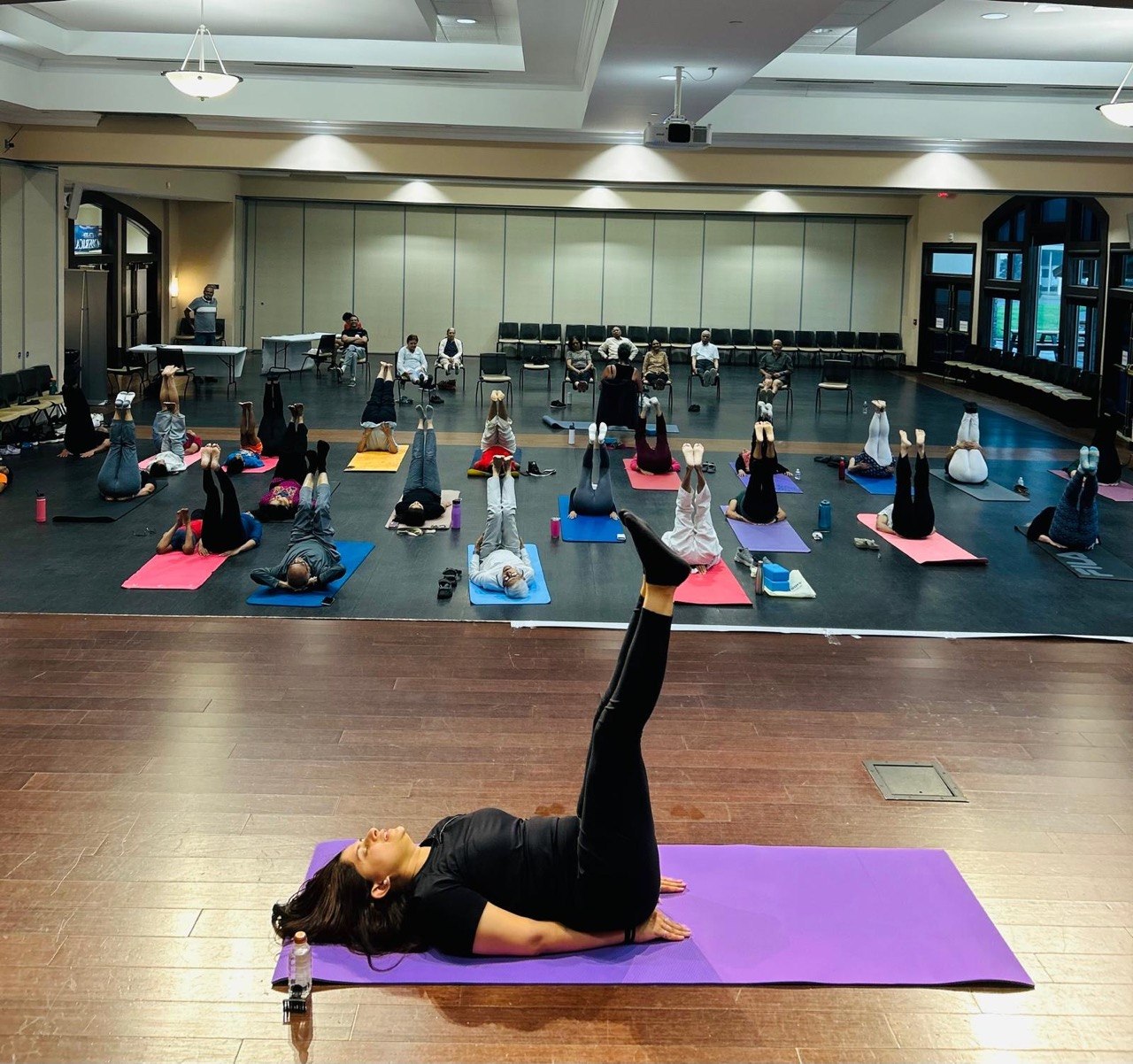 India-US Forum of Monroe Township Celebrates International Day of Yoga