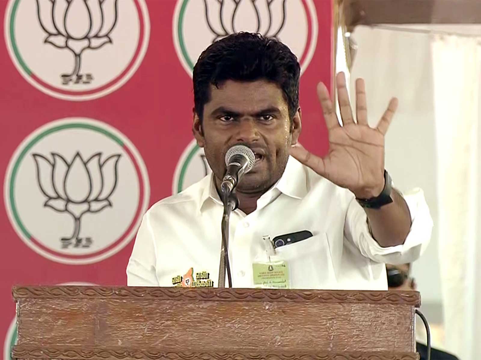 Former Tamil Nadu BJP President K. Annamalai (Photo/ANI)