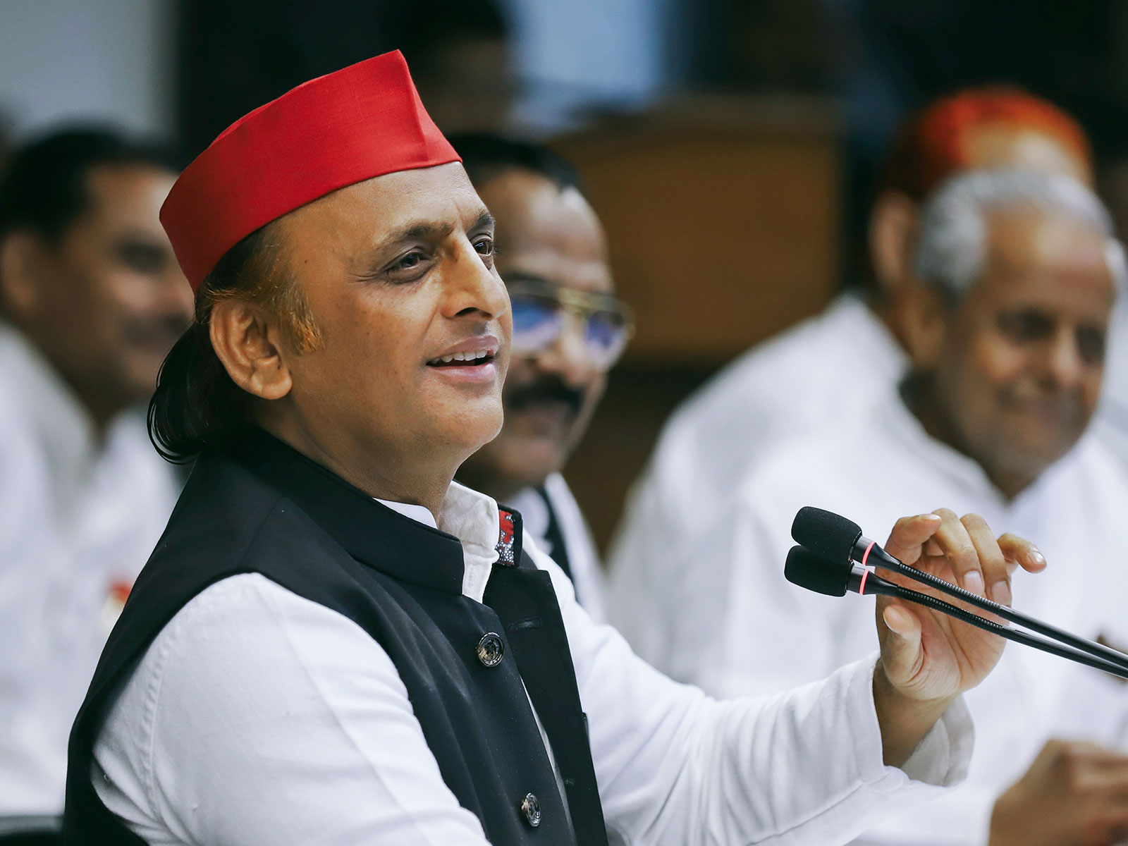 Samajwadi Party National President Akhilesh Yadav (Photo/ANI)