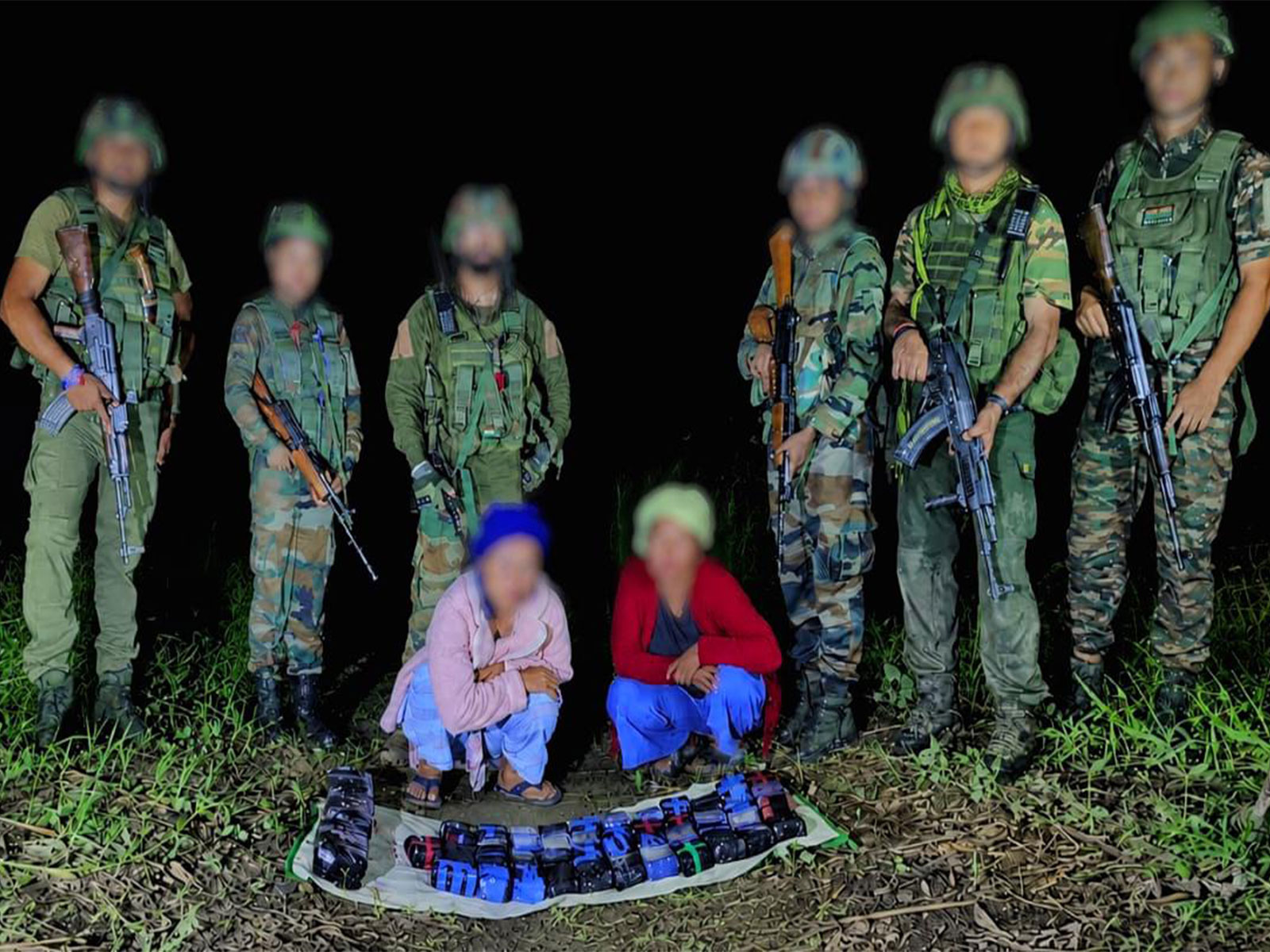 Assam Rifles and Cachar police seize narcotics worth Rs 9.5 crore (Photo/Assam Rifles)