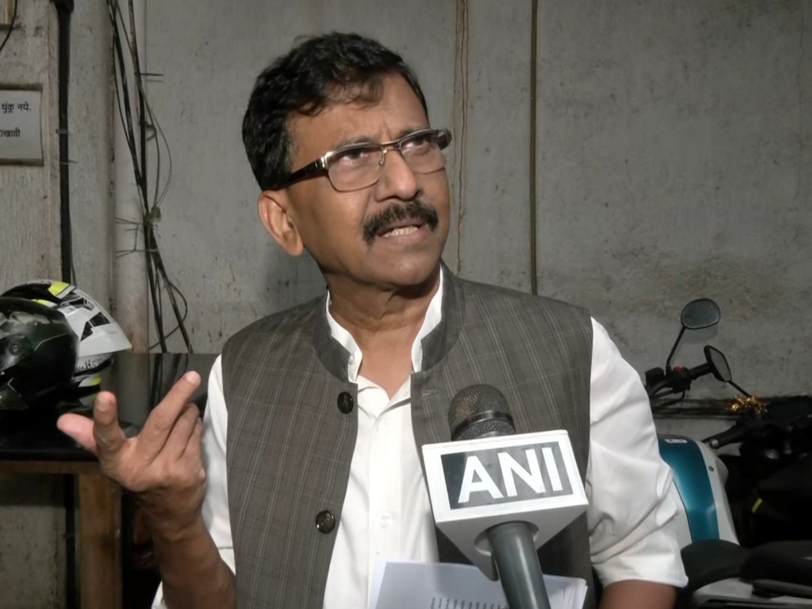 Shiv Sena (UBT) MP Sanjay Raut (Photo/ANI)