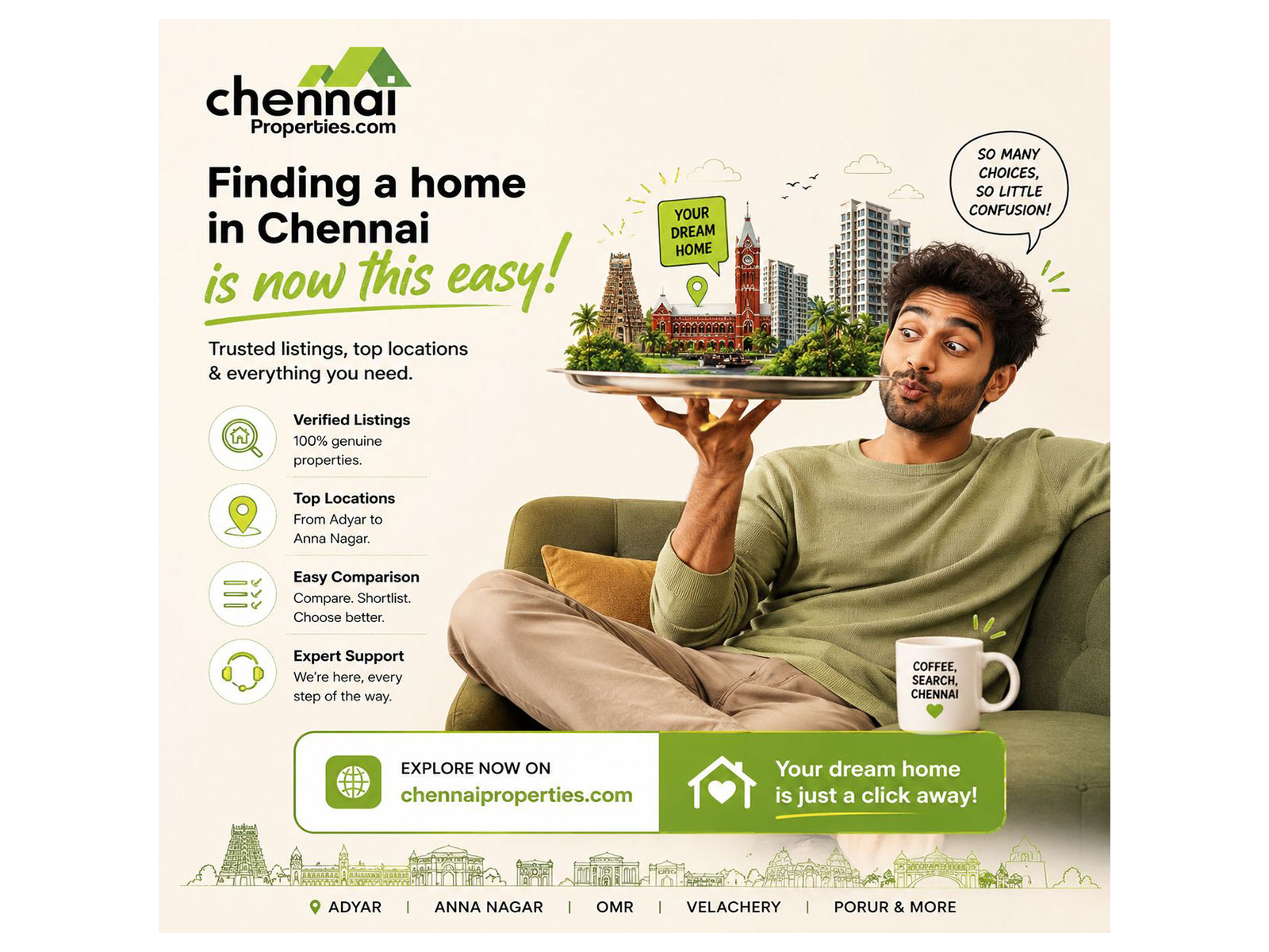 Chennaiproperties.com Ushers in a New Era of Digital Real Estate Discovery Chennaiproperties.com Ushers in a New Era of Digital Real Estate Discovery