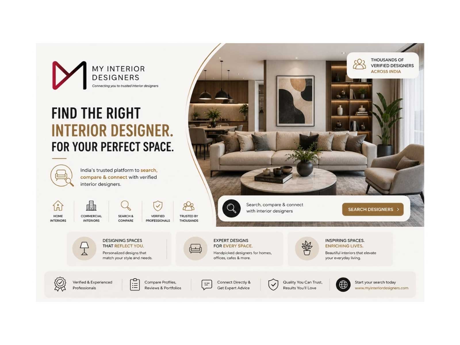 My Interior Designers Captures Mumbai’s Expanding Interior Market from Practical Value to Luxury-Led Living