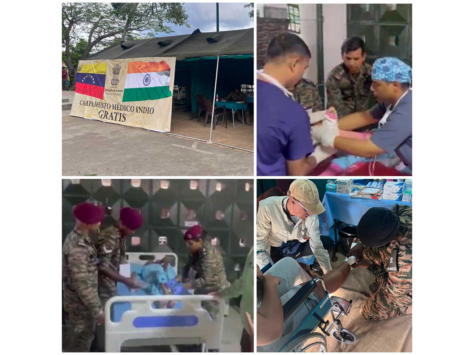 Relief efforts being carried out by Indian medical professionals (Photo: X@DrSJaishankar) Relief efforts being carried out by Indian medical professionals (Photo: X@DrSJaishankar)