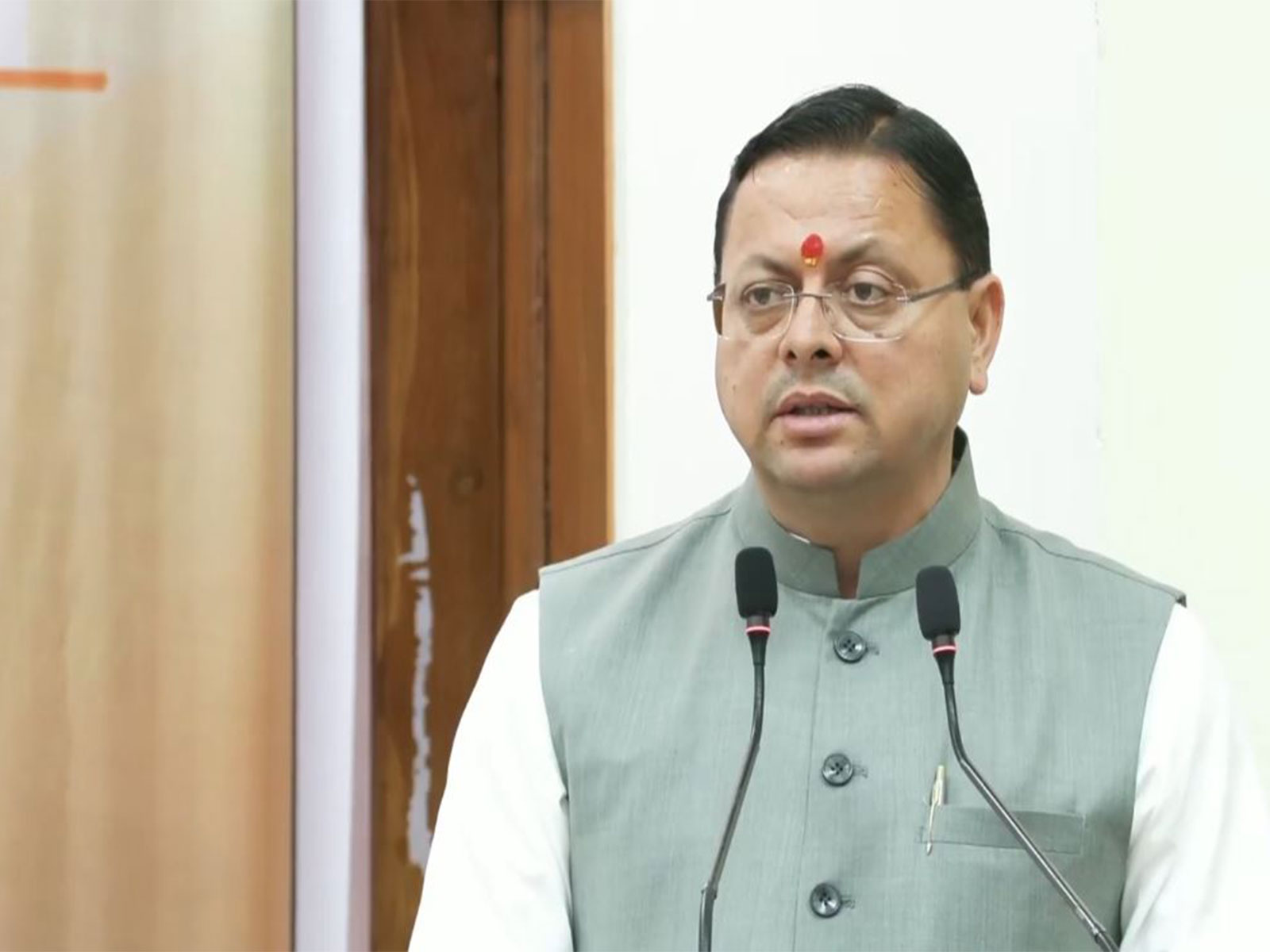 Uttarakhand CM Pushkar Singh Dhami (Photo/ANI)