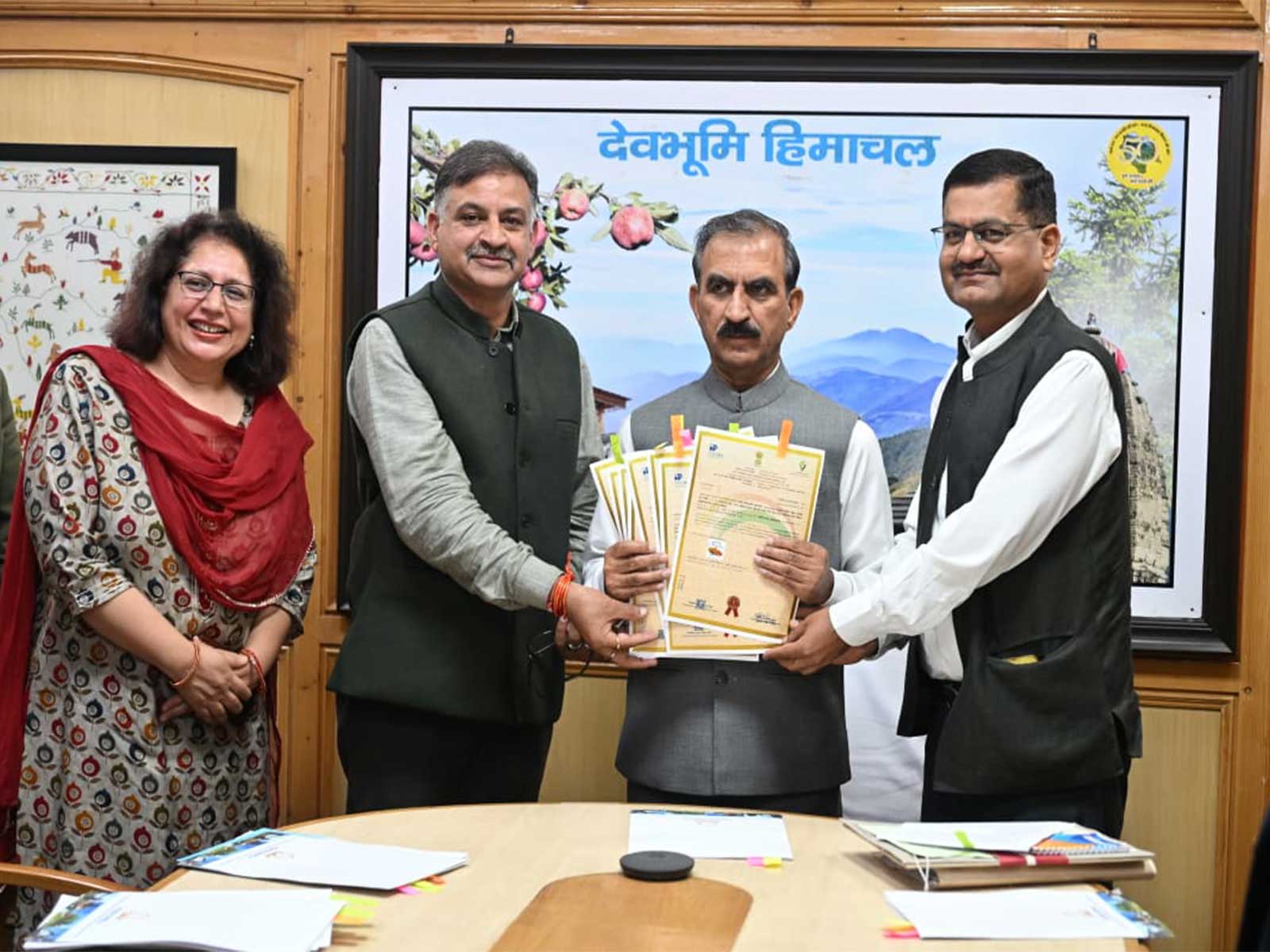 Himachal Pradesh Chief Minister Sukhvinder Singh Sukhu (Photo/ANI)