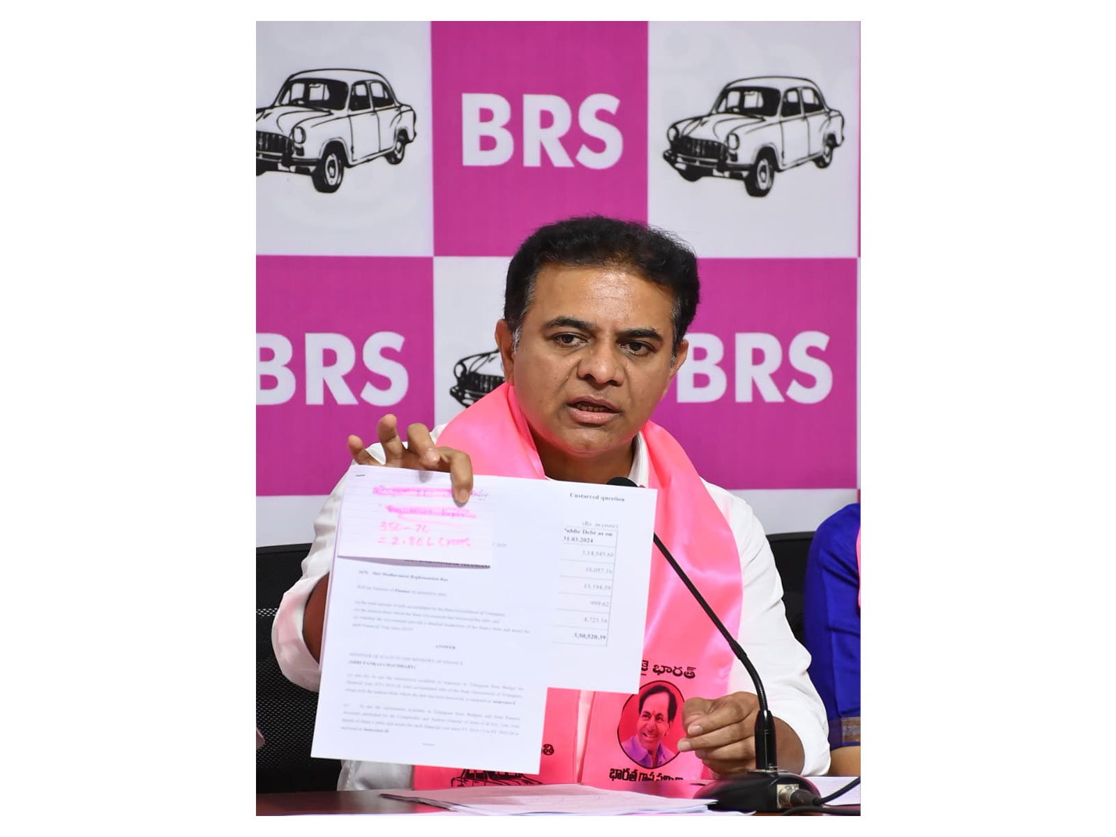 BRS Working President KT Rama Rao (Photo/ANI)