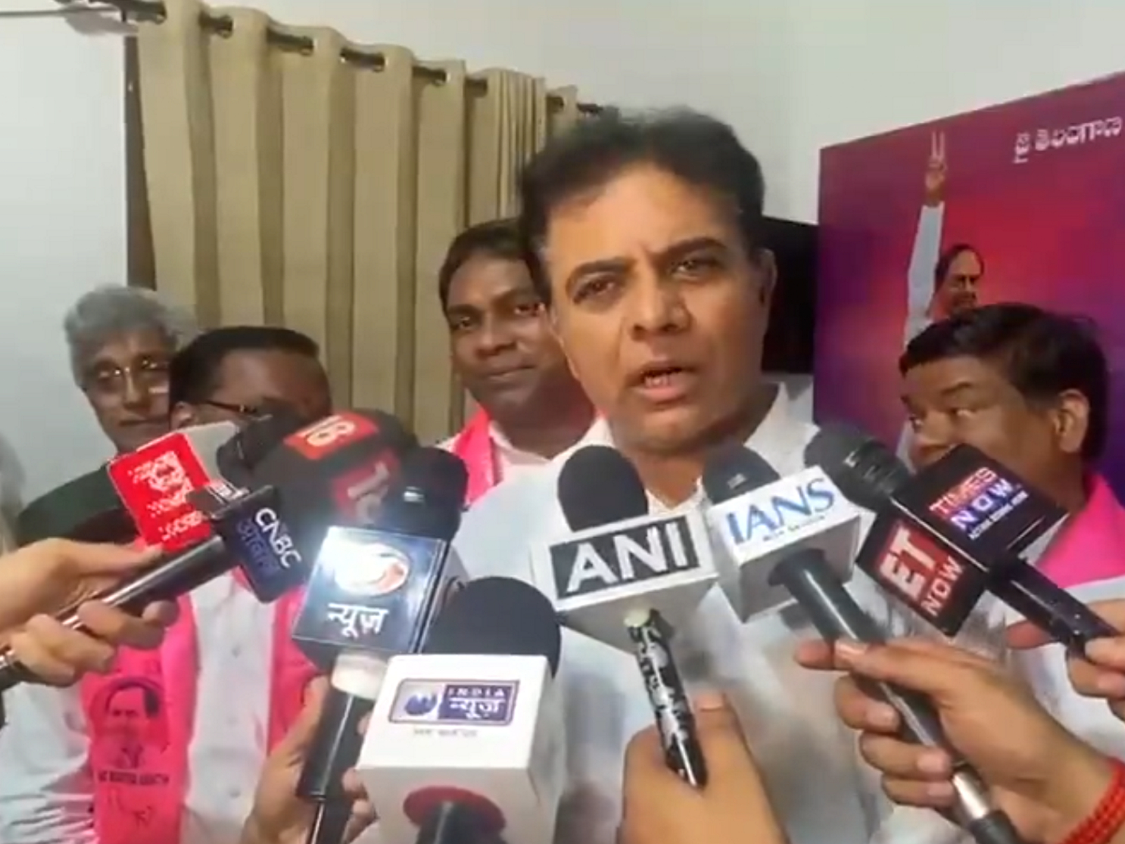 BRS working president KT Rama Rao (Photo/ANI)