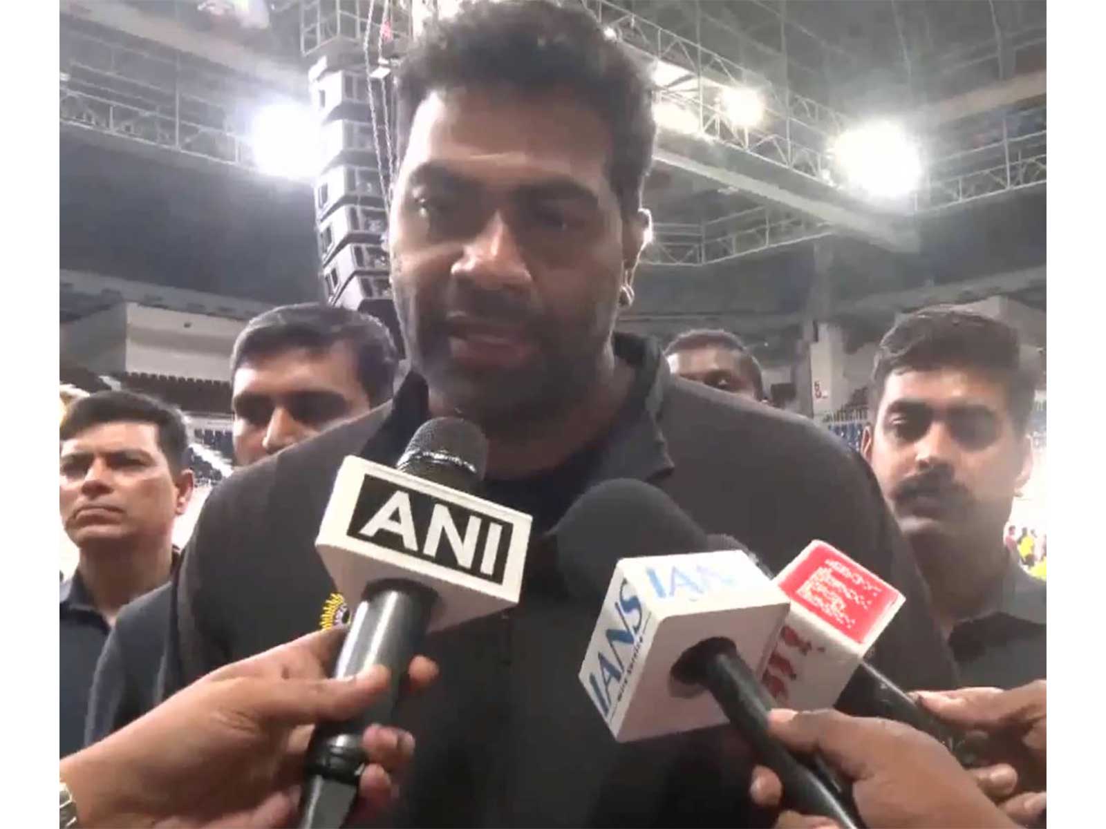 Tamil Nadu Minister for Public Works and Sports Development Aadhav Arjuna (Photo/ANI)