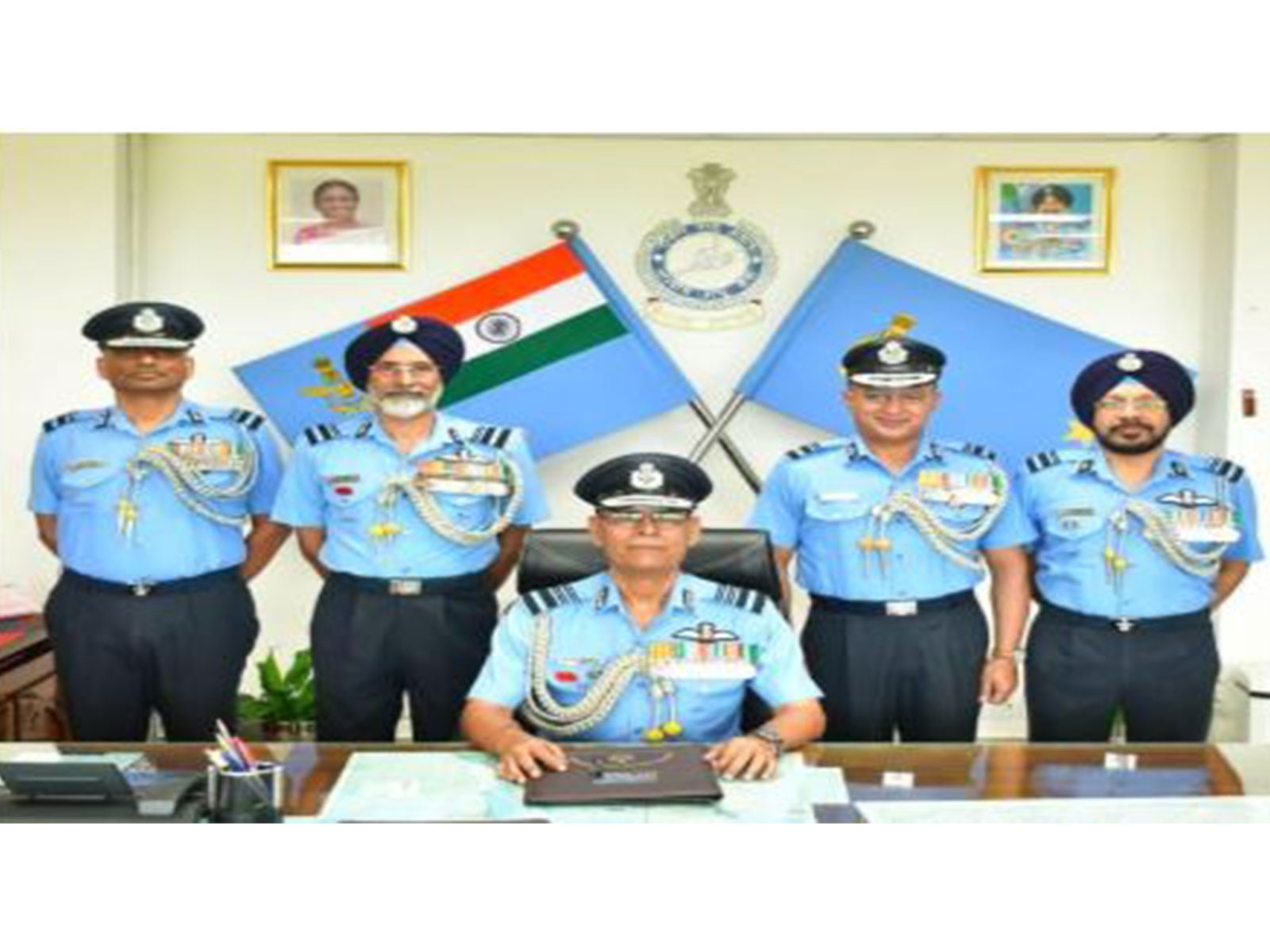 Air Marshal Jasvir Singh Mann takes charge as AOC-in-C of Southern Air Command (Photo/PIB) Air Marshal Jasvir Singh Mann takes charge as AOC-in-C of Southern Air Command (Photo/PIB)