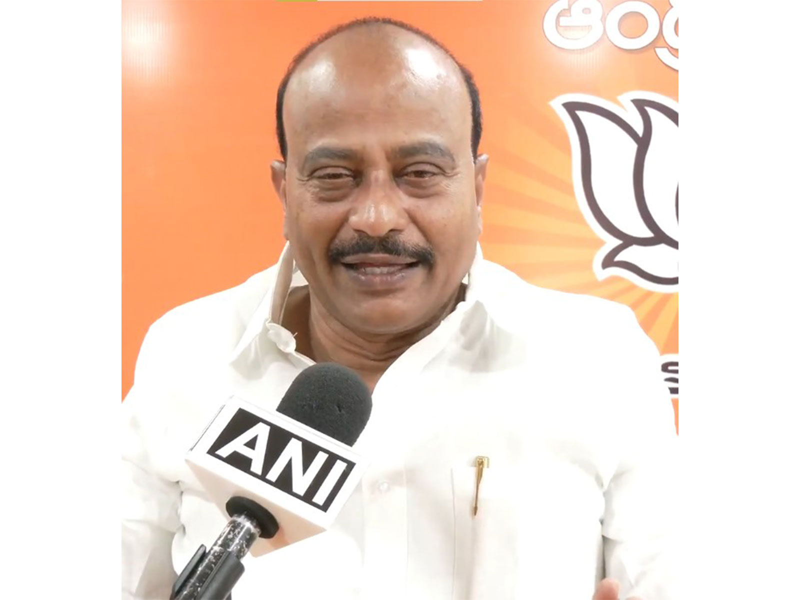 BJP leader Shaik Baji (Photo/ANI)