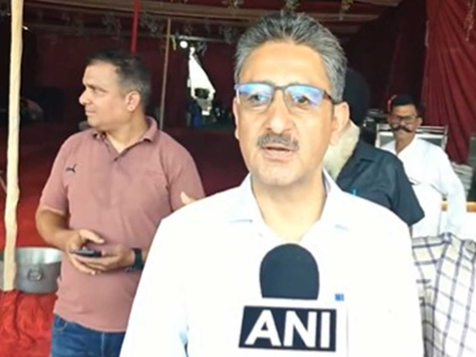 Commissioner, Food and Drugs Administration, Jammu and Kashmir, Khalid Jahangir (Photo/ANI)
