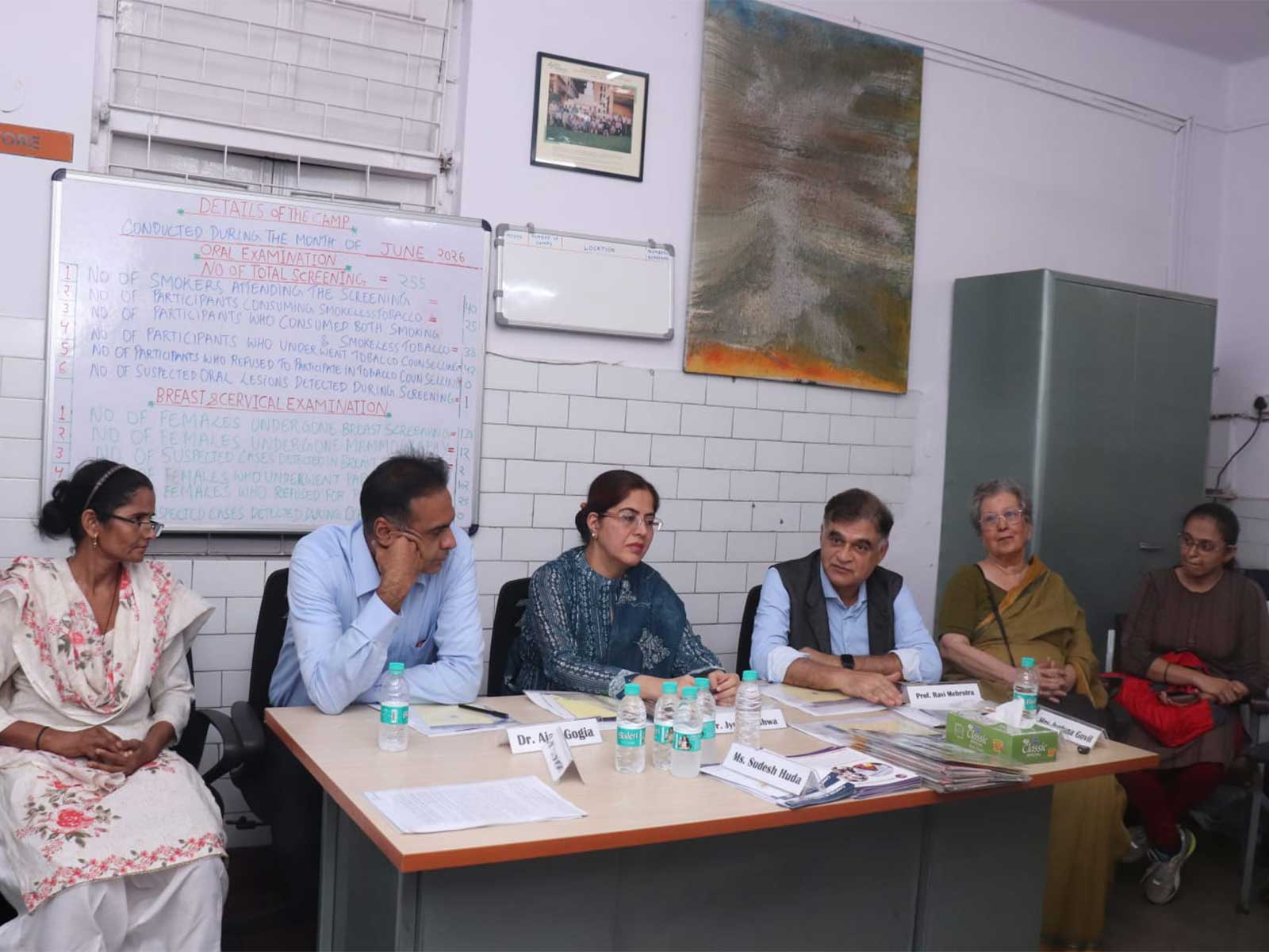 Media roundtable organised by Indian Cancer Society (Photo/ANI) Media roundtable organised by Indian Cancer Society (Photo/ANI)