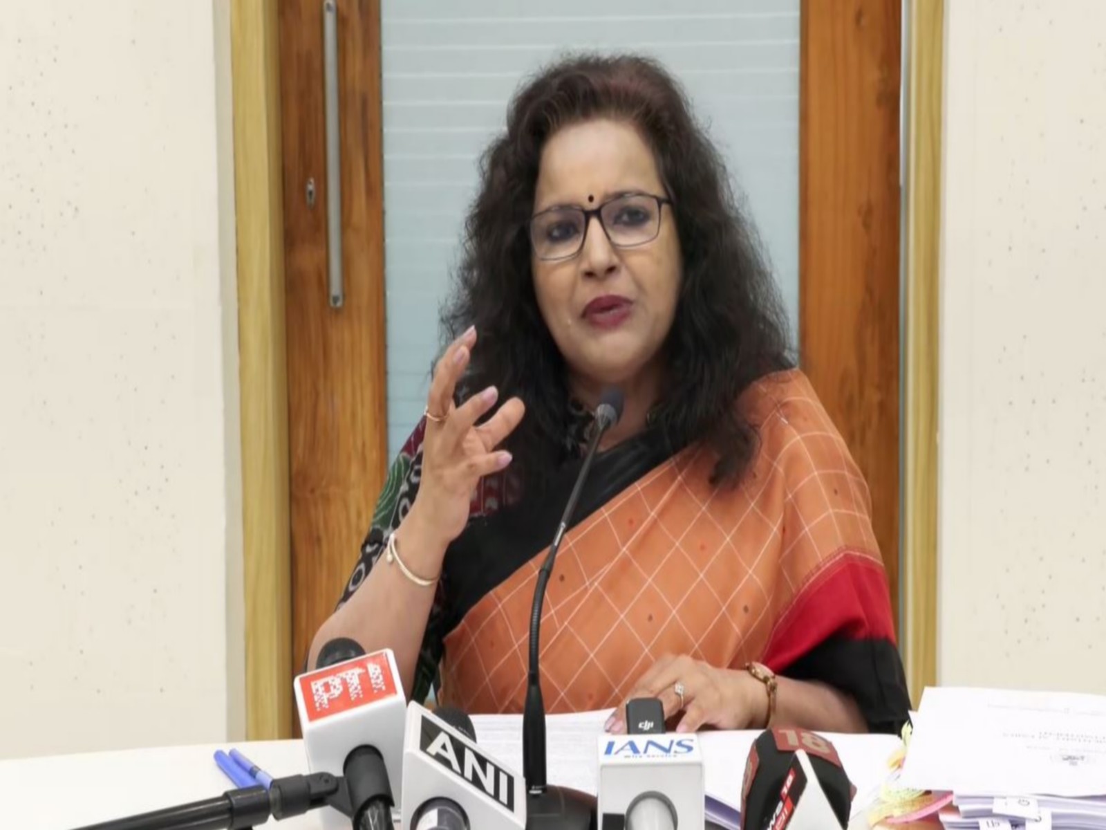 Odisha Chief Secretary Anu Garg (Photo/ ANI)