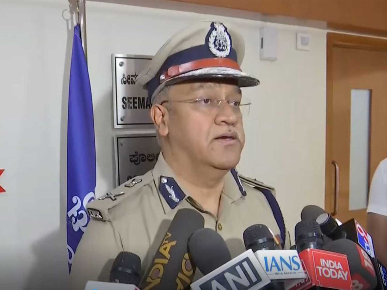 Commissioner of Police, Bengaluru, Seemanth Kumar Singh (Photo/ANI)