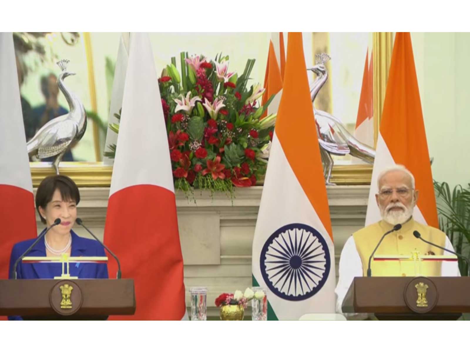Prime Minister Narendra Modi and Japanese PM Sanae Takaichi (Photo/Youtube/Narendra Modi)