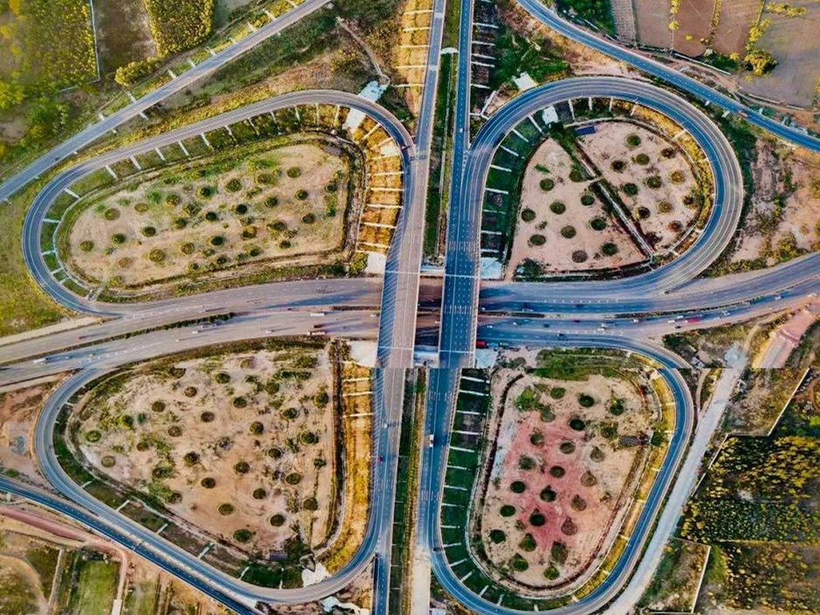 The Bengaluru–Chennai Expressway project (Photo/X@nsitharamanoffc)