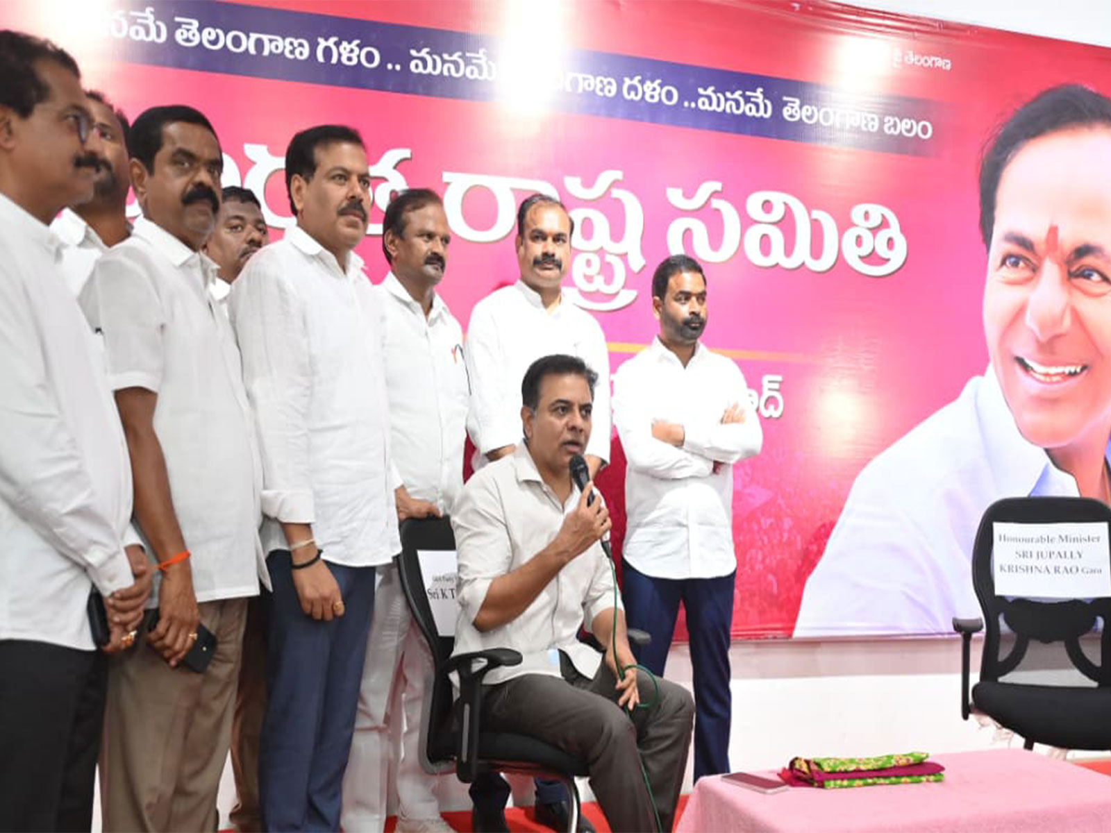 Bharat Rashtra Samithi (BRS) Working President K. T. Rama Rao (Photo/ANI)