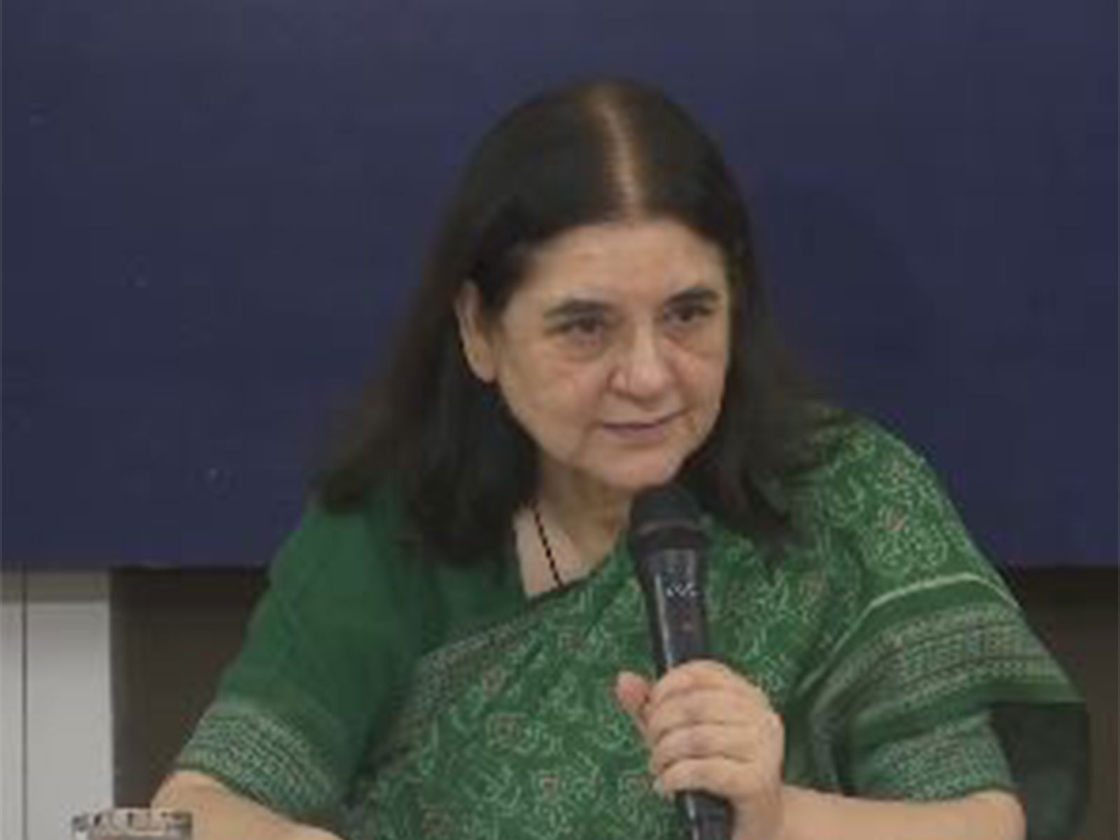 BJP leader and animal rights activist Maneka Gandhi (Photo/ANI)