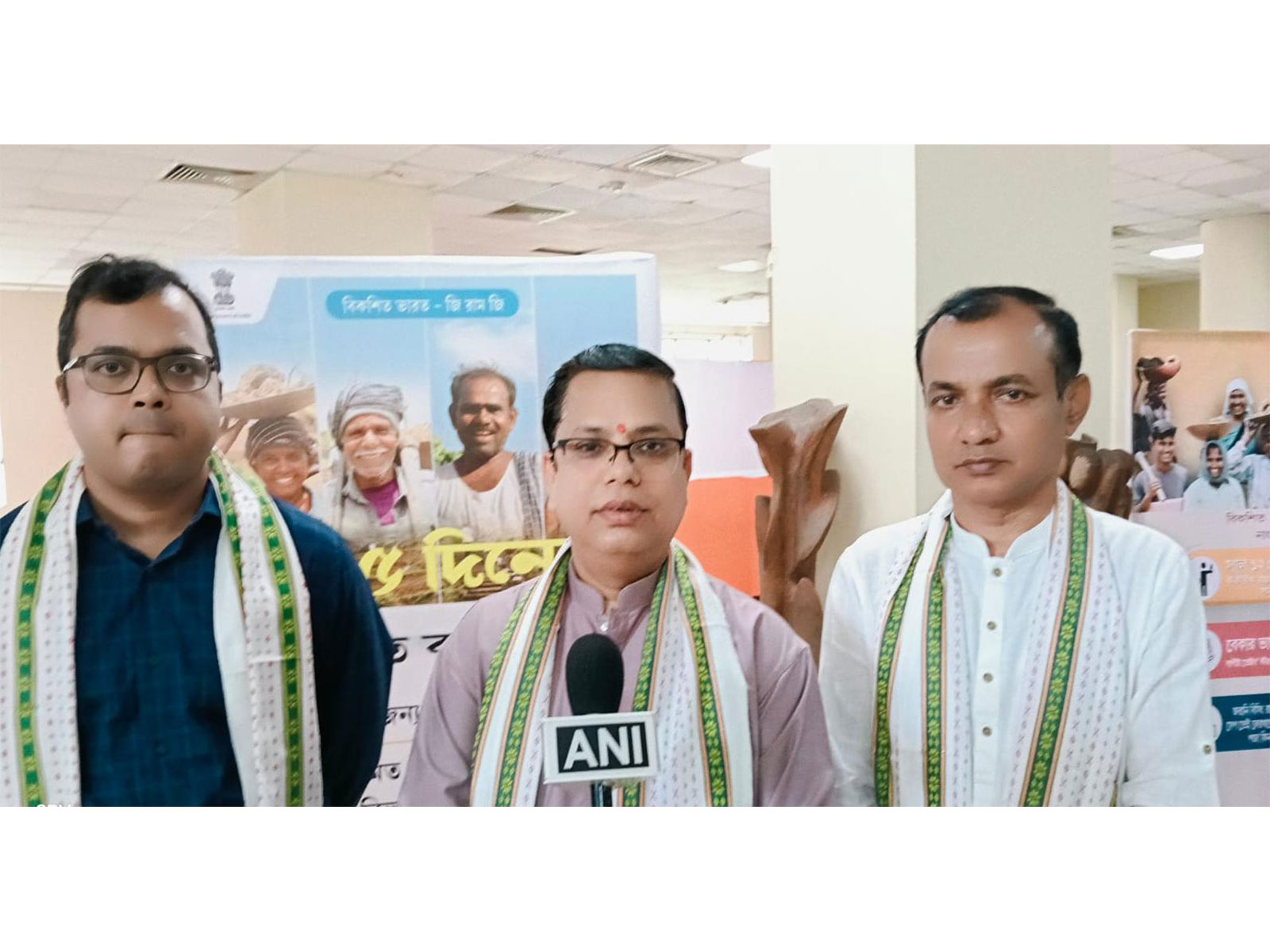 Tripura social welfare and social education minister Tinku Roy (Photo/ ANI)) Tripura social welfare and social education minister Tinku Roy (Photo/ ANI))