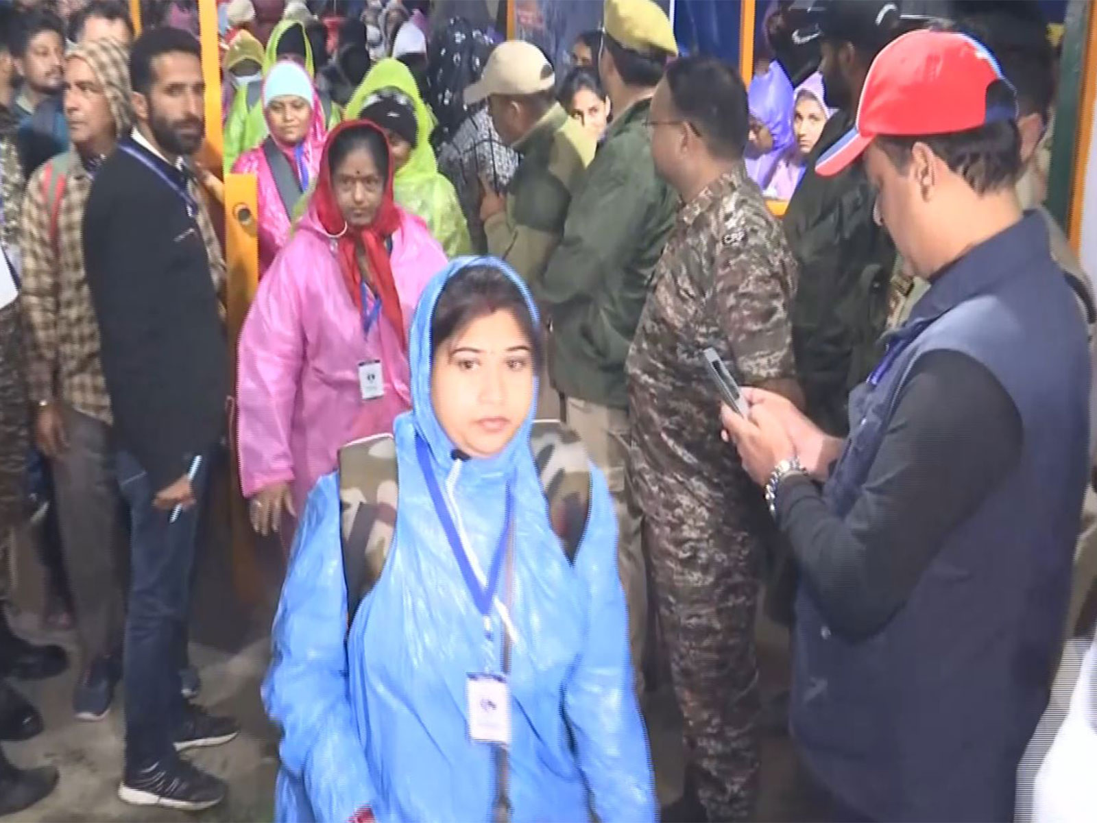 Amarnath yatra begins from Baltal and the Nunwan base camp (Photo/ANI) Amarnath yatra begins from Baltal and the Nunwan base camp (Photo/ANI)