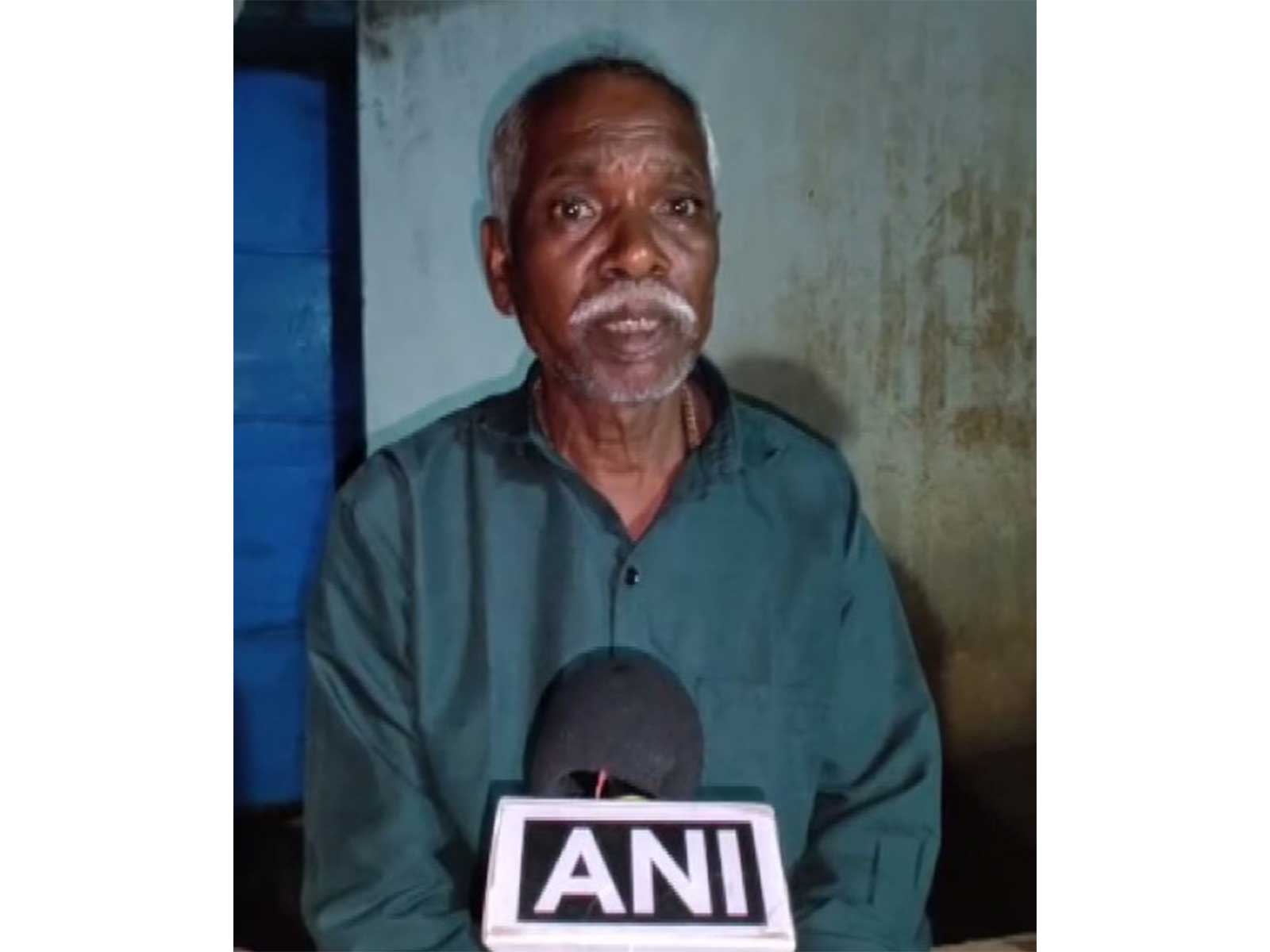 Dharmesh Singh's father Lal Singh (Photo/ANI)