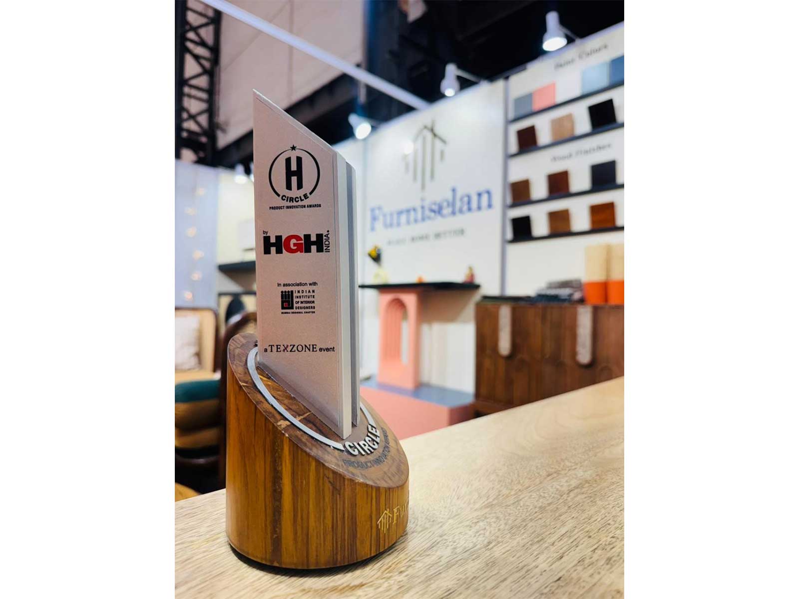 Furniselan Wins H-Circle Award 2026 for Best Product Design Innovation – Furniture Category at HGH INDIA India 2026