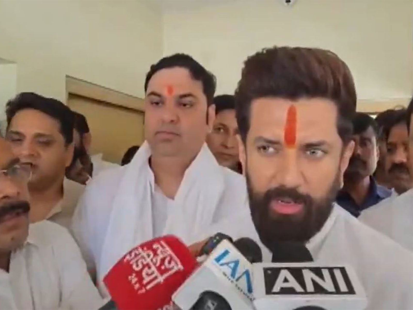 Union Minister Chirag Paswan (Photo/ANI) Union Minister Chirag Paswan (Photo/ANI)