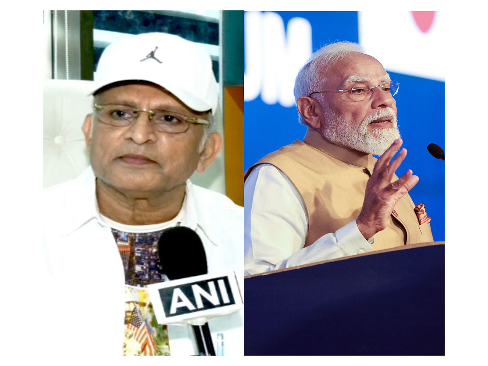 Annu Kapoor, Prime Minister Narendra Modi (Photo/ANI) 