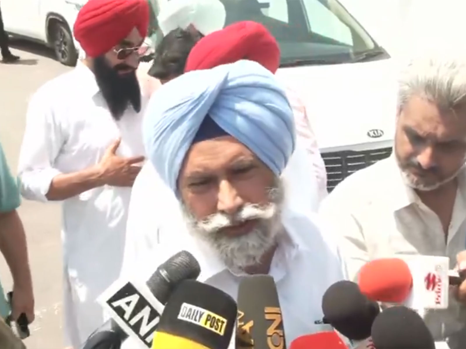 Congress leader Nazar Singh Manshahia (Photo/ANI)) Congress leader Nazar Singh Manshahia (Photo/ANI))