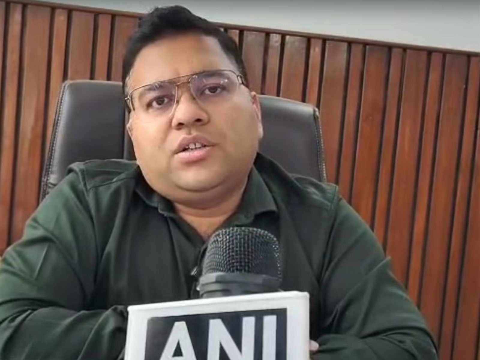 Rudraprayag District Magistrate Vishal Mishra  (Photo/ANI)