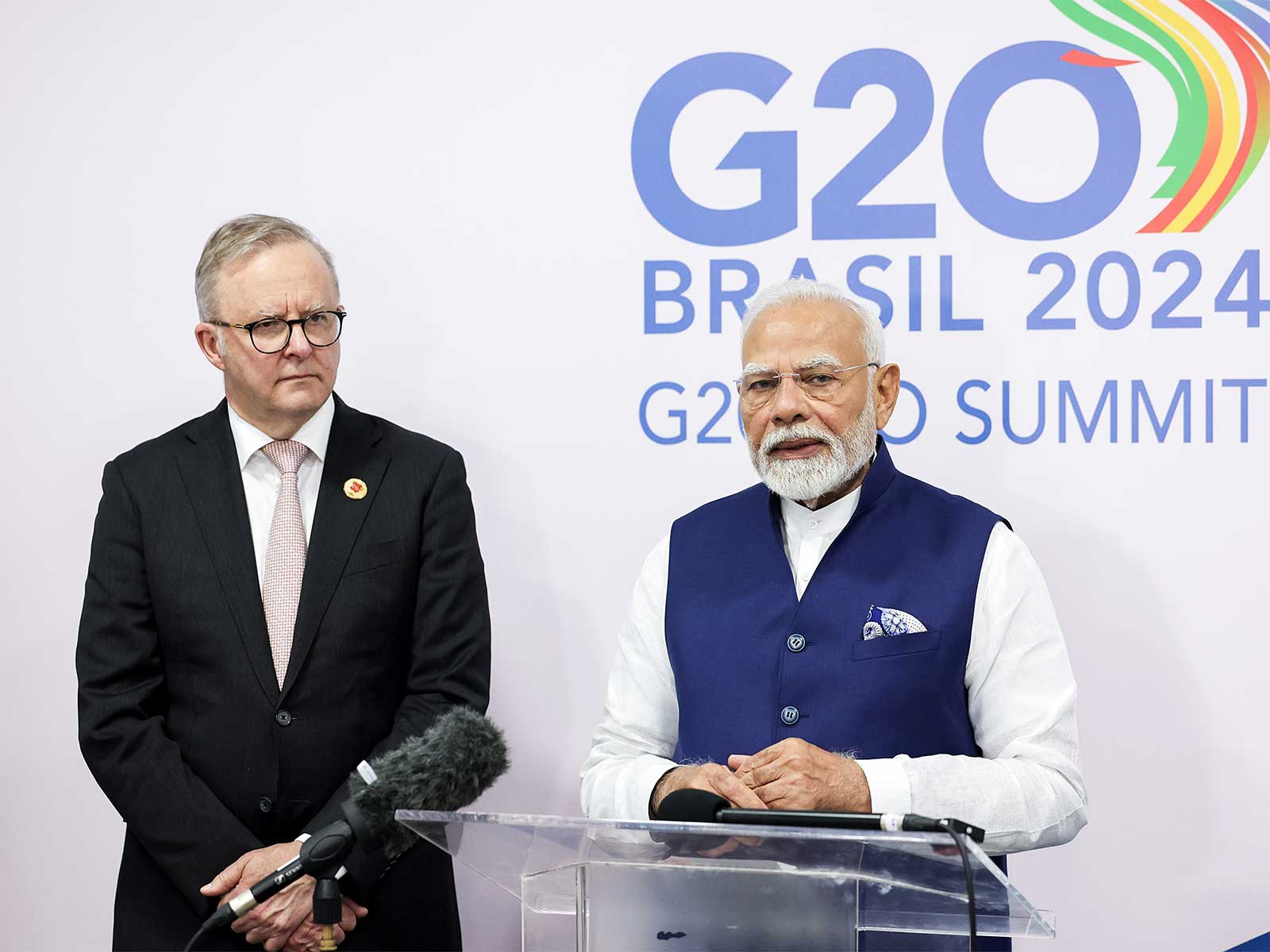 PM Modi and Australian PM Anthony Albanese during G20 Summit (File Photo/ANI)