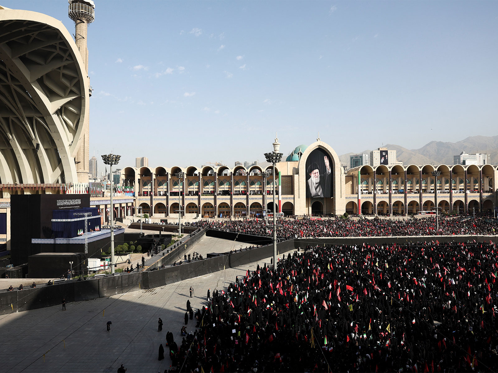 Funeral Supreme Leader Ayatollah Ali Khamenei (Photo/Reuters)
