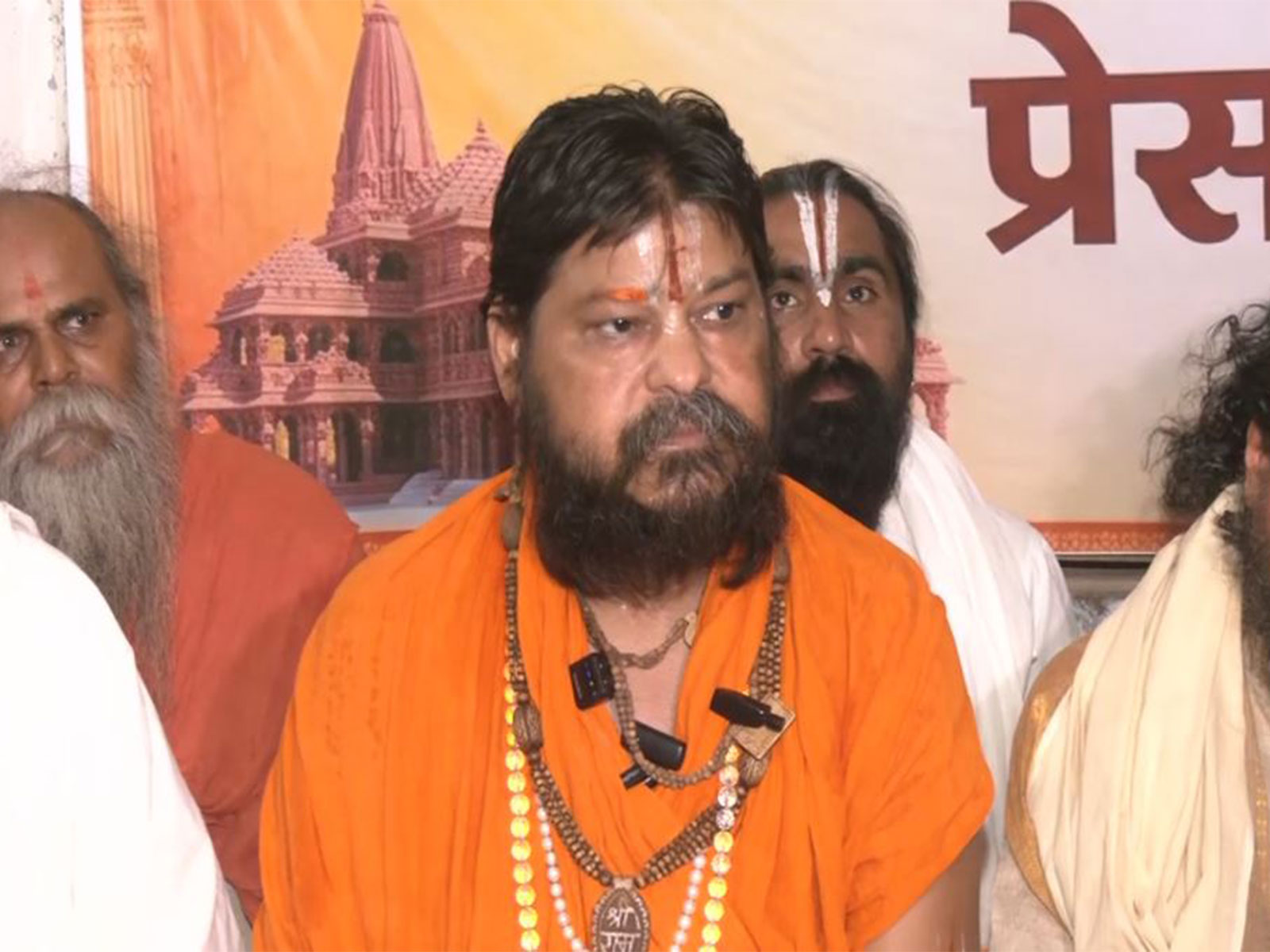 Ayodhya Sant Mandal (Photo/ANI)