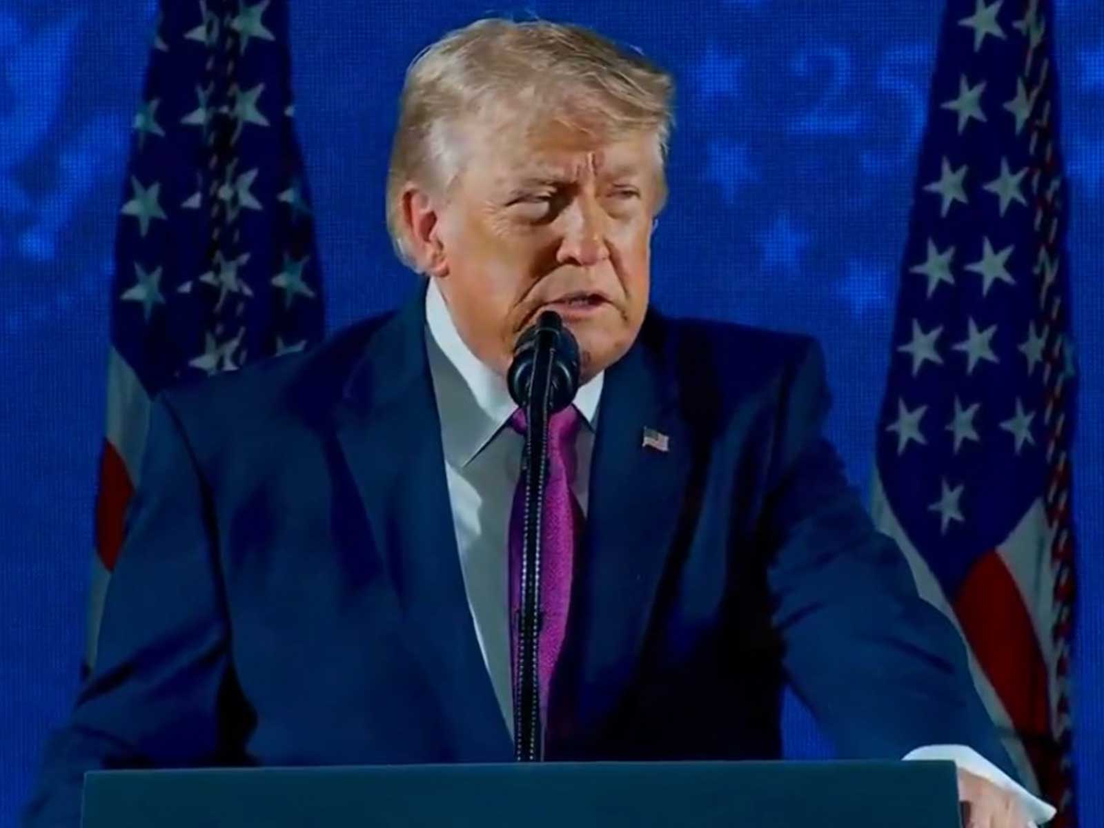 “American giants”: Trump salutes founding fathers in historic 250th anniversary address