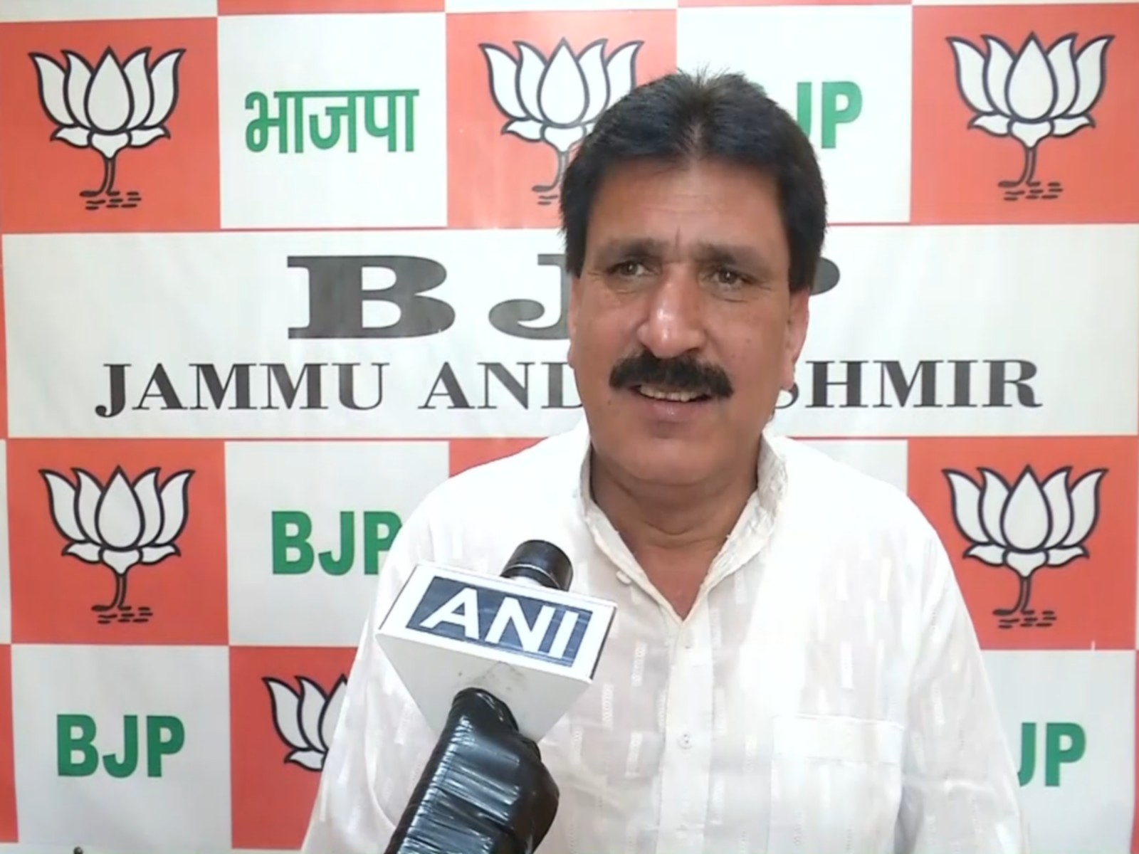 BJP leader Altaf Thakur (Photo/ANI)