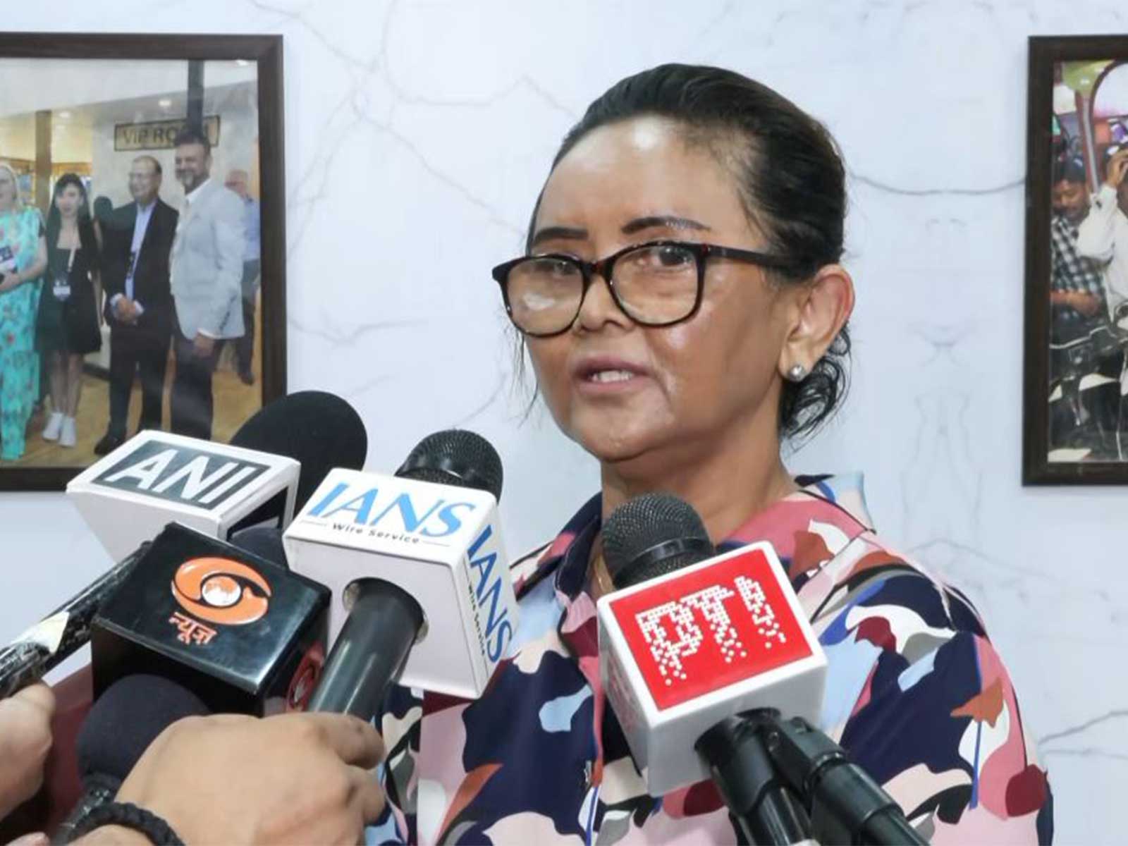 High Commissioner of Seychelles to India, Harisoa Lalatiana Accouche (Photo/ANI) High Commissioner of Seychelles to India, Harisoa Lalatiana Accouche (Photo/ANI)