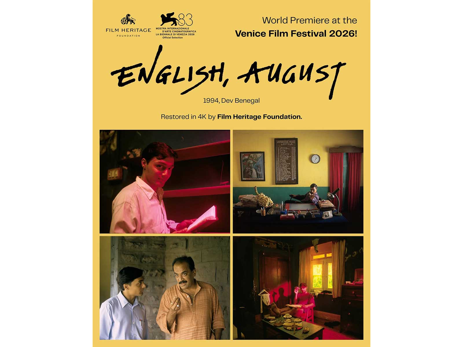 English, August film (Image source: Film Heritage Foundation) English, August film (Image source: Film Heritage Foundation)