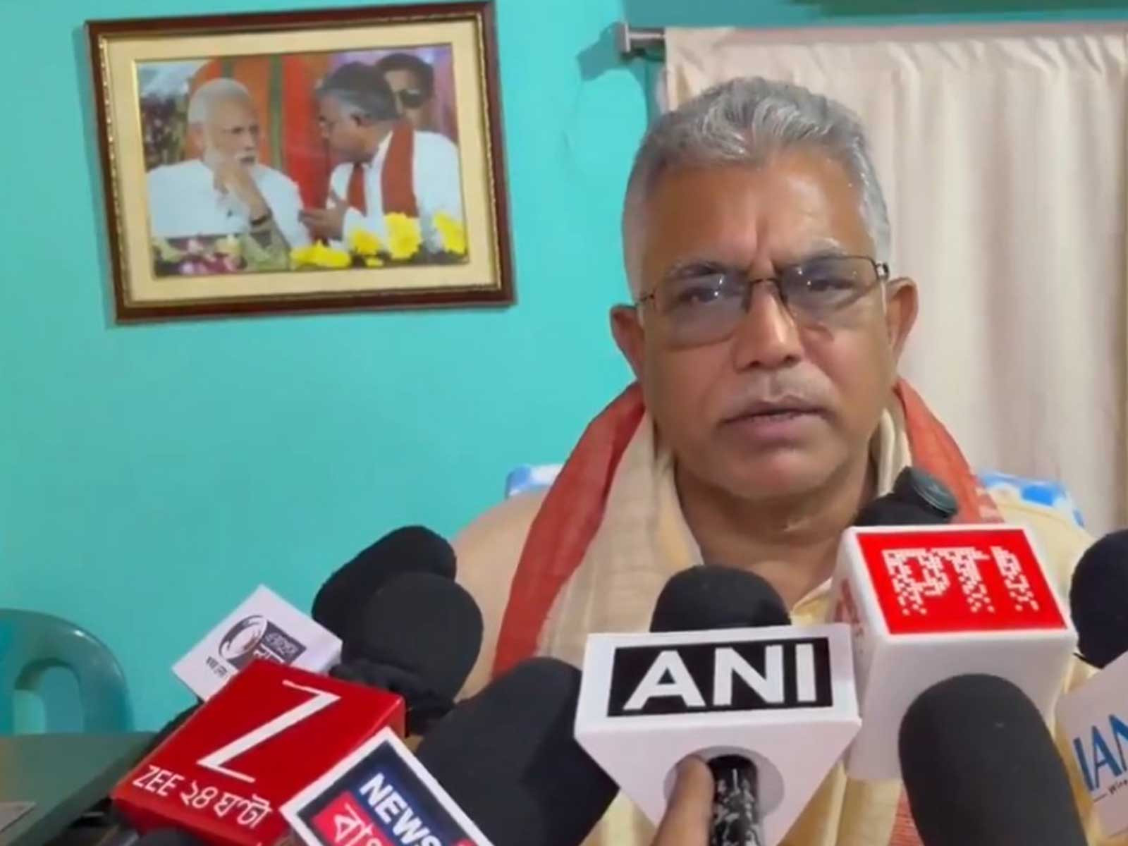 West Bengal Minister Dilip Ghosh (Photo/ANI) West Bengal Minister Dilip Ghosh (Photo/ANI)