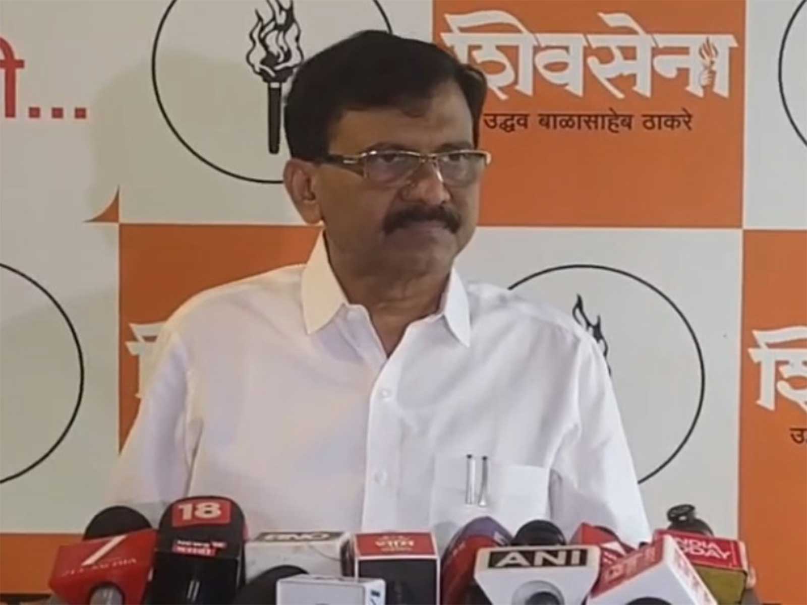 Shiv Sena (UBT) MP Sanjay Raut (Photo/ANI)