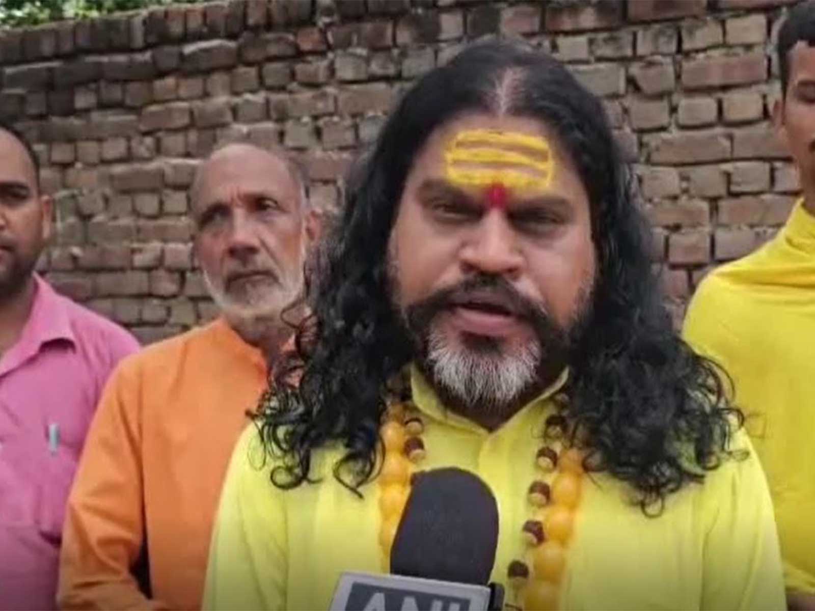 Chitragupta Peeth Head Swami Sachchidanand Maharaj (Photo/ANI)