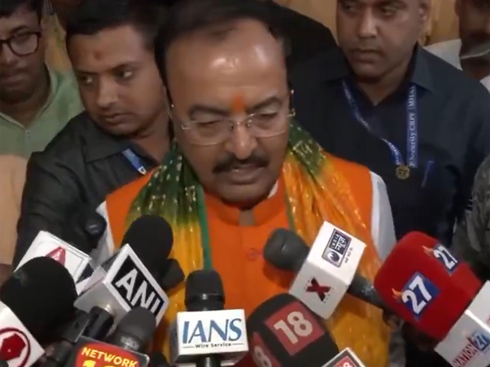 Uttar Pradesh Deputy Chief Minister Keshav Prasad Maurya (Photo/ANI) Uttar Pradesh Deputy Chief Minister Keshav Prasad Maurya (Photo/ANI)