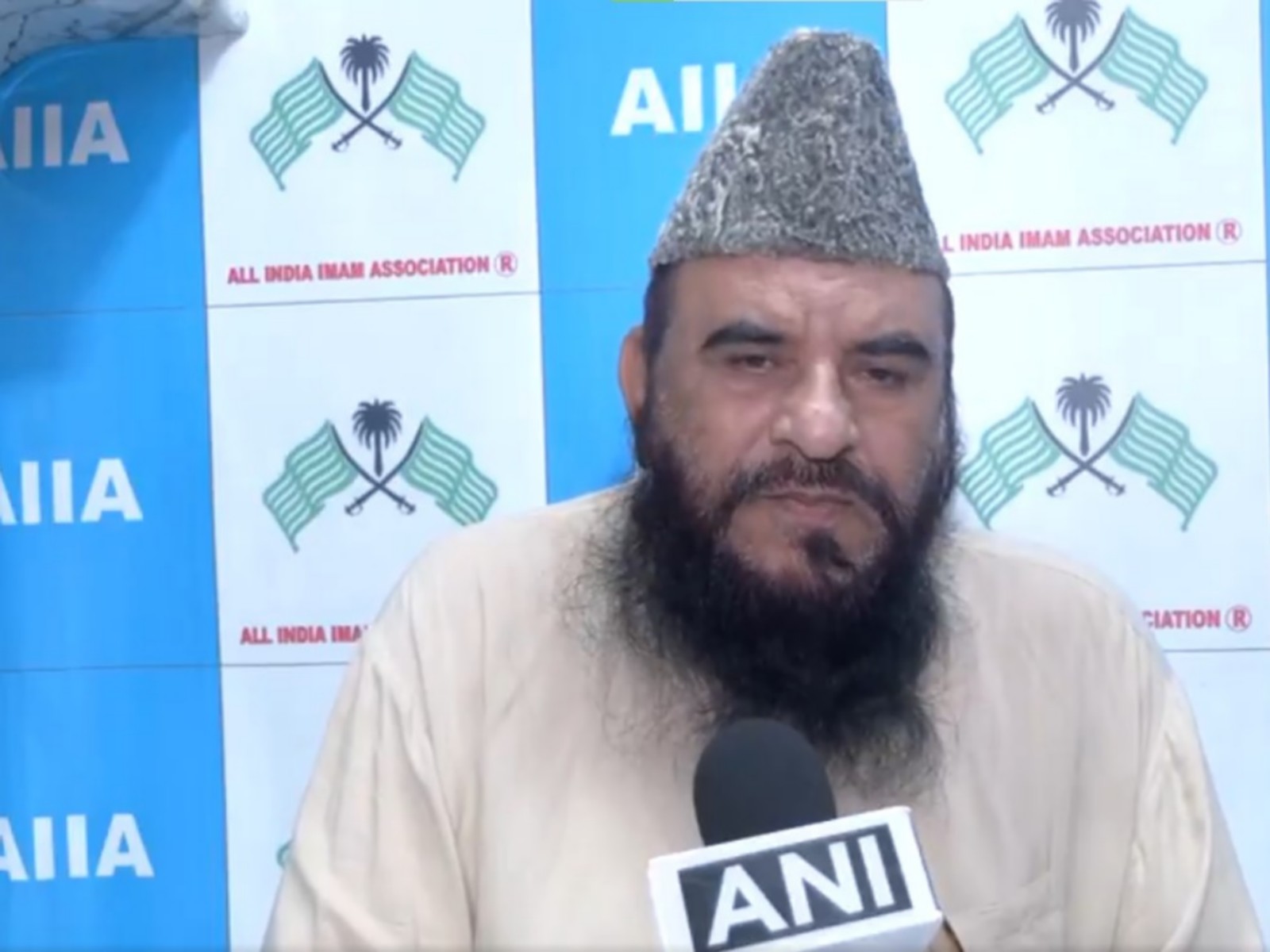 All India Imam Association President, Maulana Sajid Rashidi (Photo/ANI) All India Imam Association President, Maulana Sajid Rashidi (Photo/ANI)