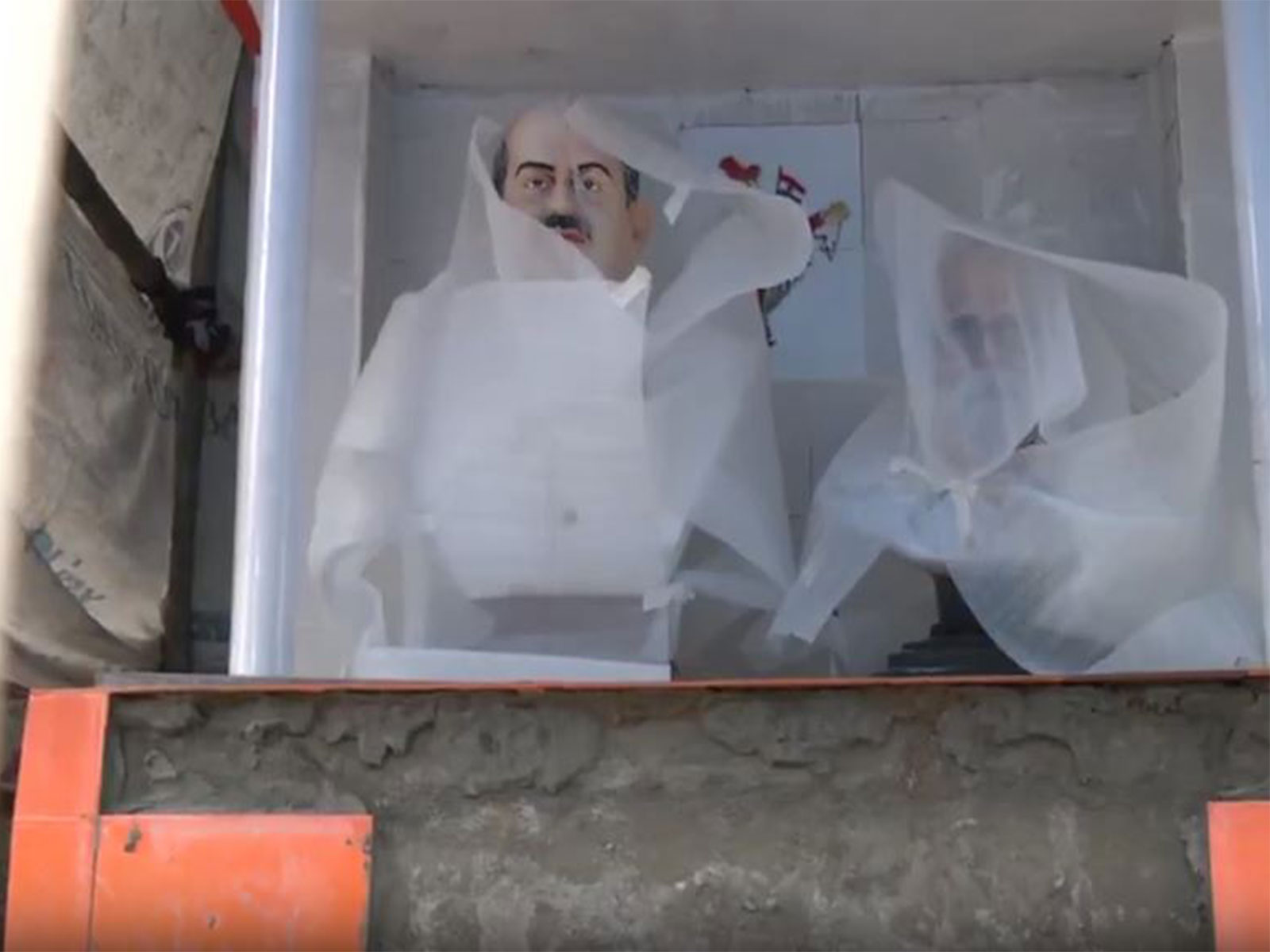 Nameplate of under-construction Syama Prasad Mookerjee Statue vandalised