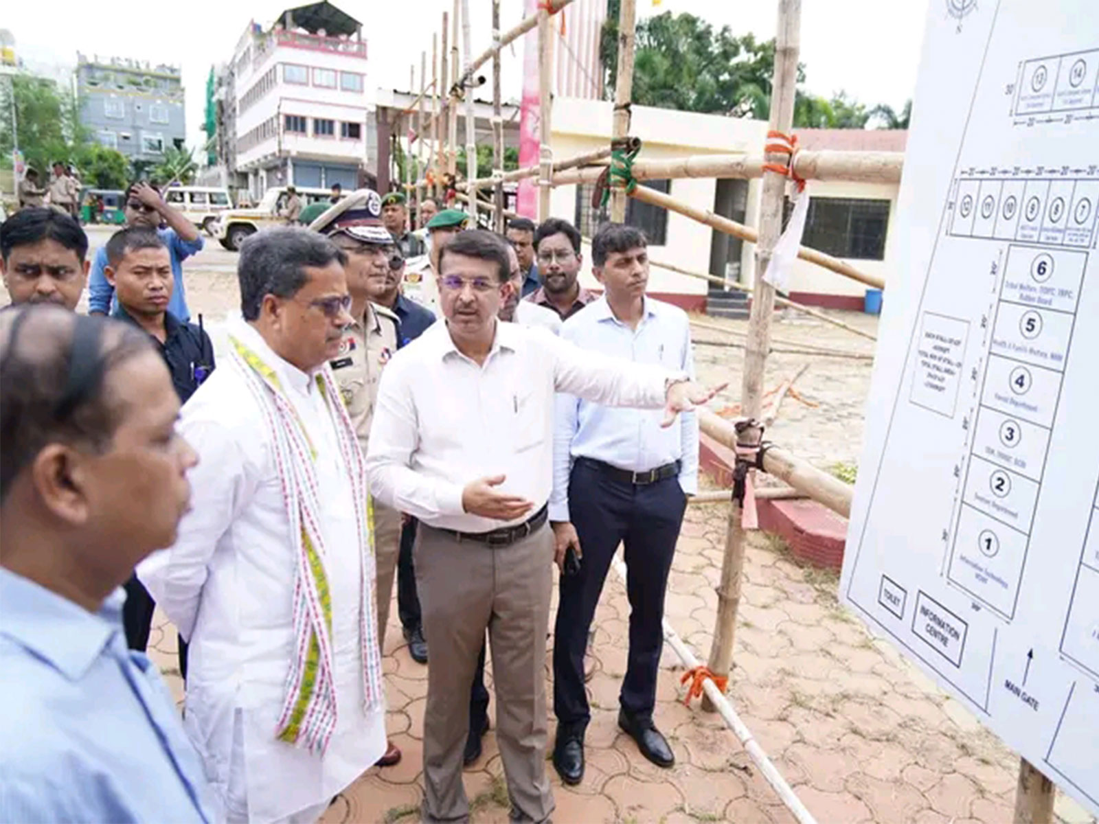 Tripura Chief Minister Manik Saha with officials (Photo/ Tripura CMO) Tripura Chief Minister Manik Saha with officials (Photo/ Tripura CMO)