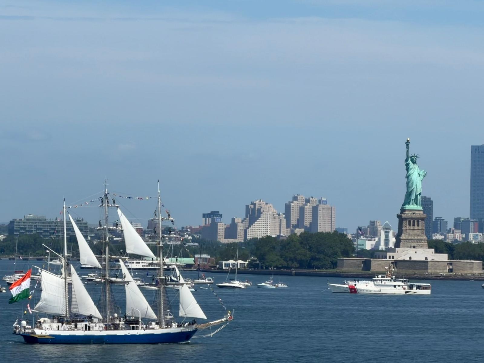 INS Sudarshini participates in US International Naval Review, Sail 4th 250 celebrations&hellip;