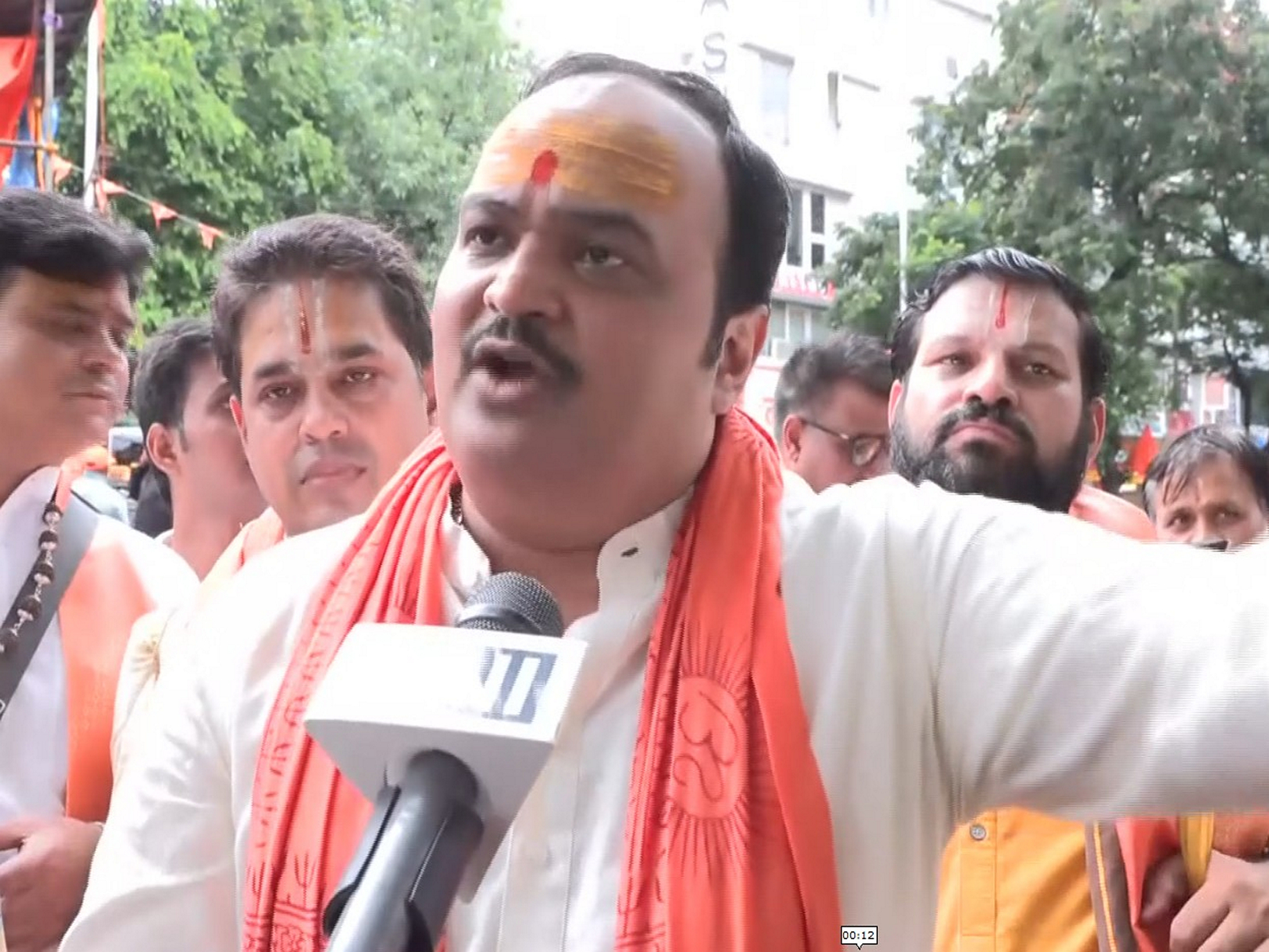 Shiv Sena (UBT) spokesperson Anand Dubey (Photo/ANI)
